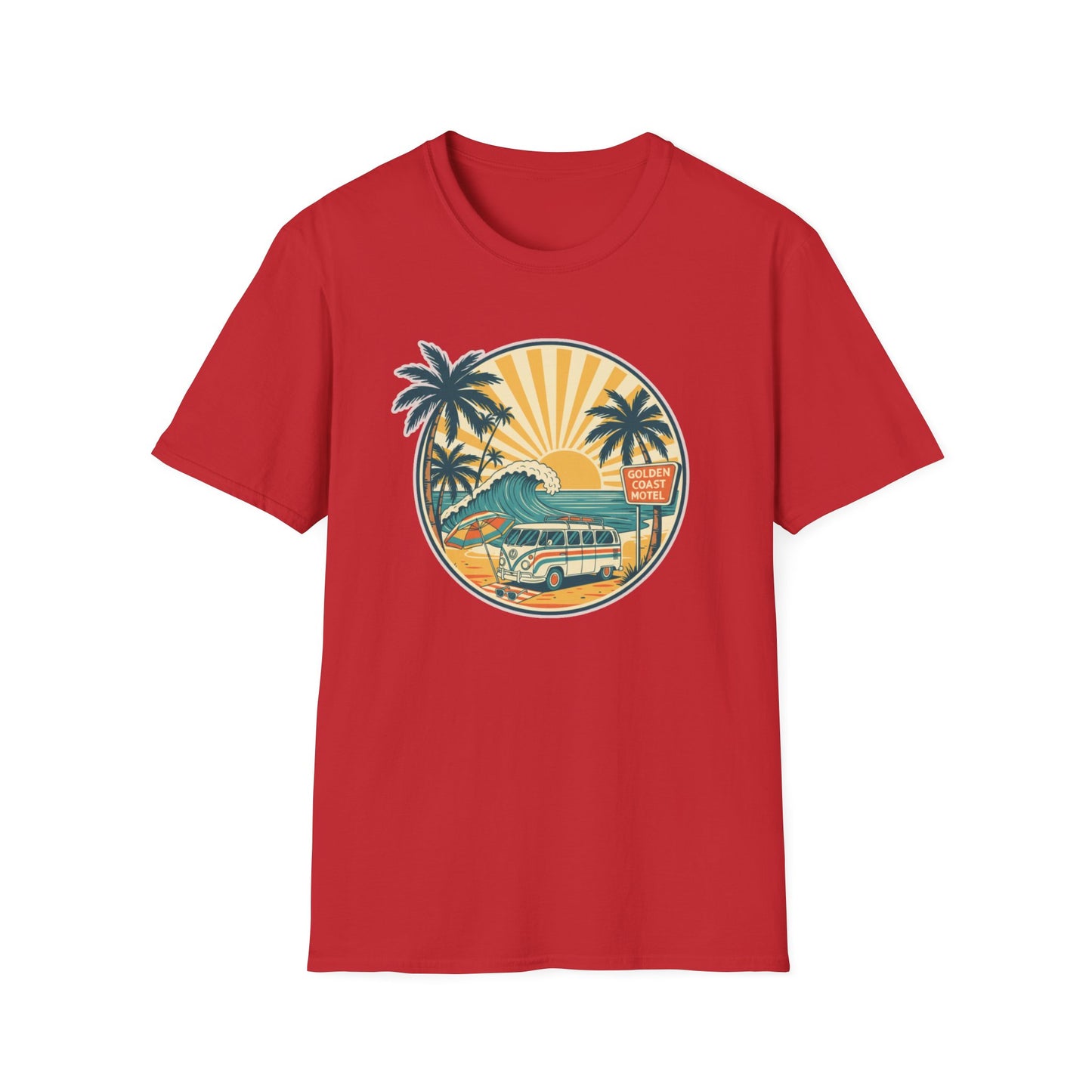 Vintage Beach Vibes T-Shirt, Summer Tee, Vacation Style, Surfing Shirt, Beach Lover Gift, Travel Apparel