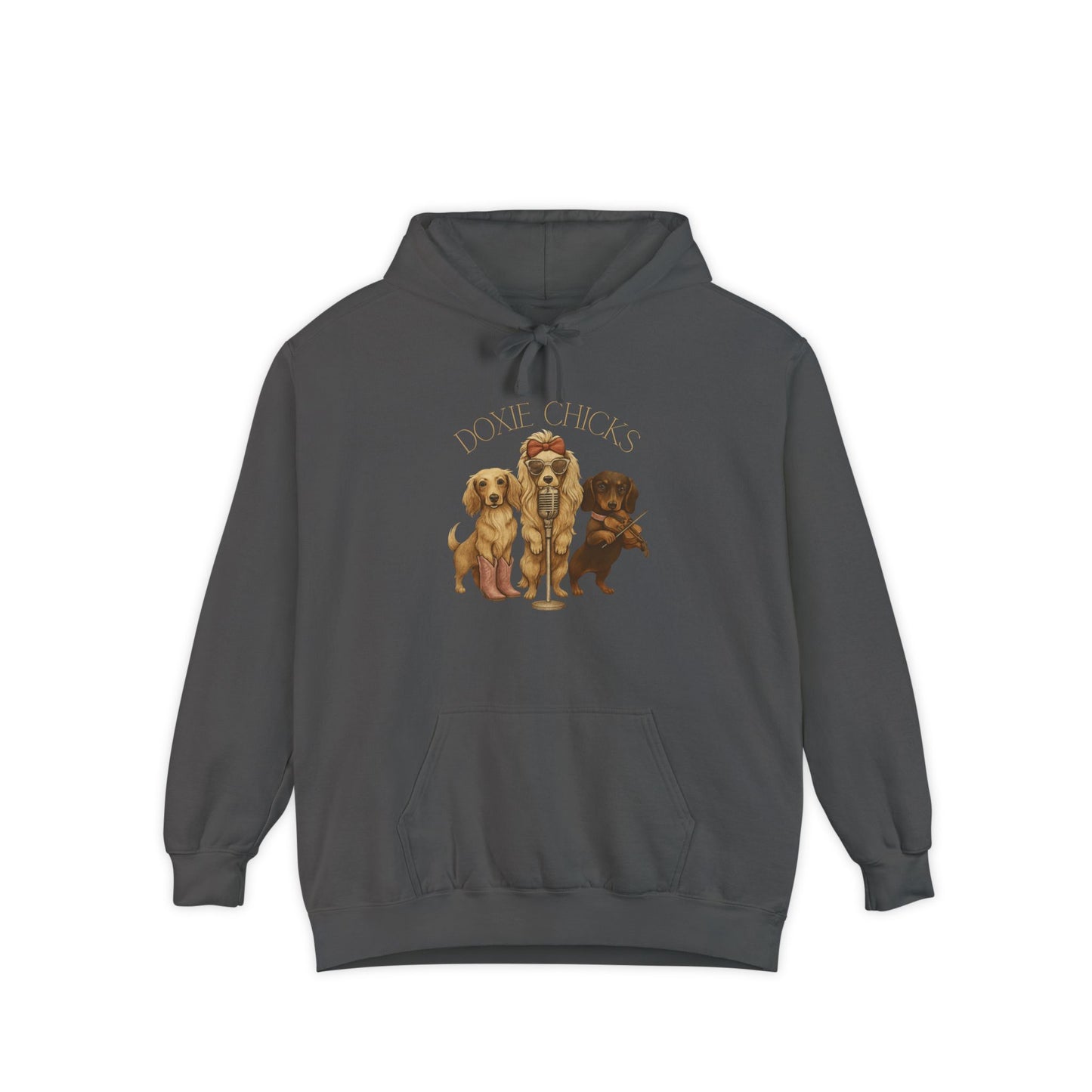 Doxie Chicks Hoodie | Funny Country Music Dachshund Sweatshirt for Dog Moms