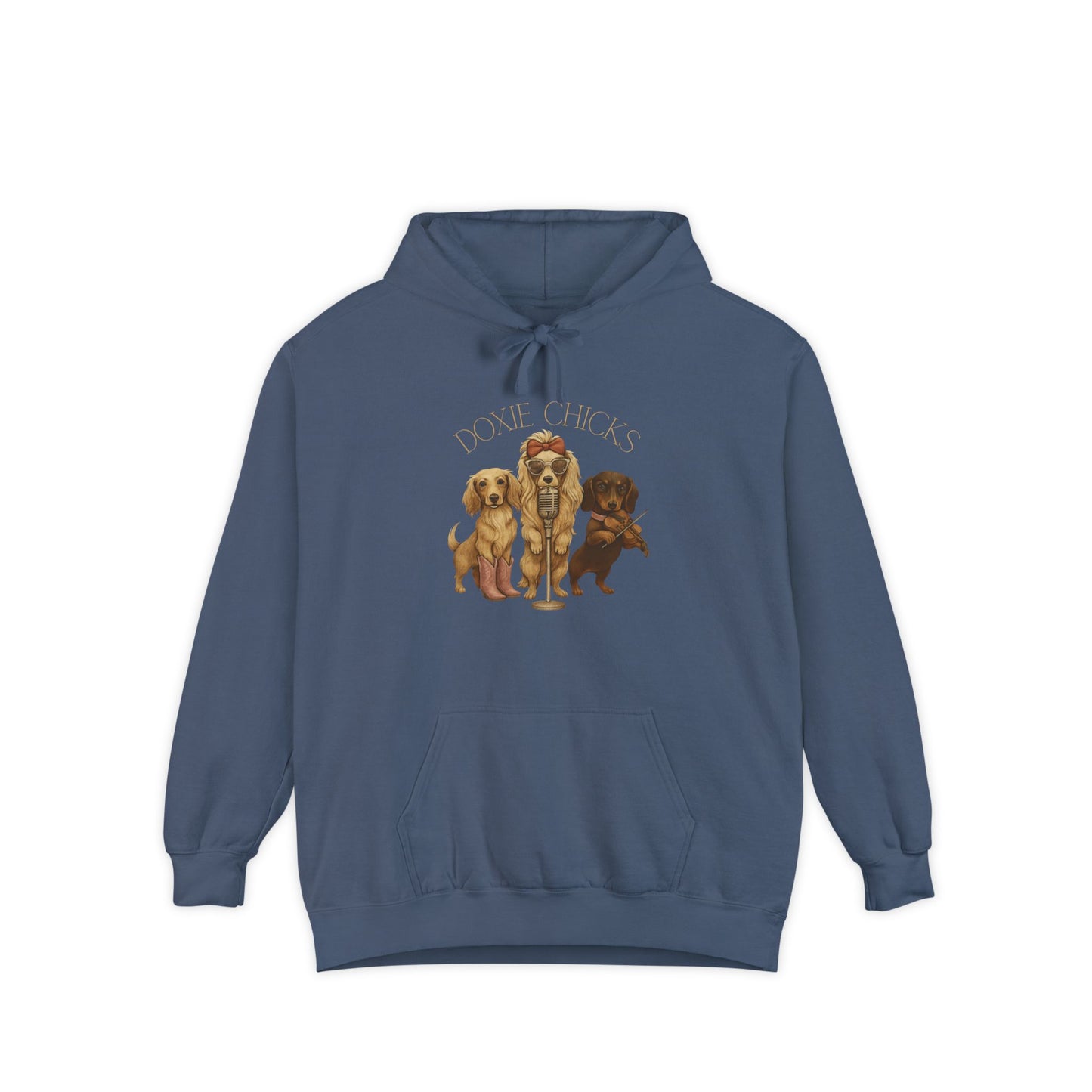 Doxie Chicks Hoodie | Funny Country Music Dachshund Sweatshirt for Dog Moms
