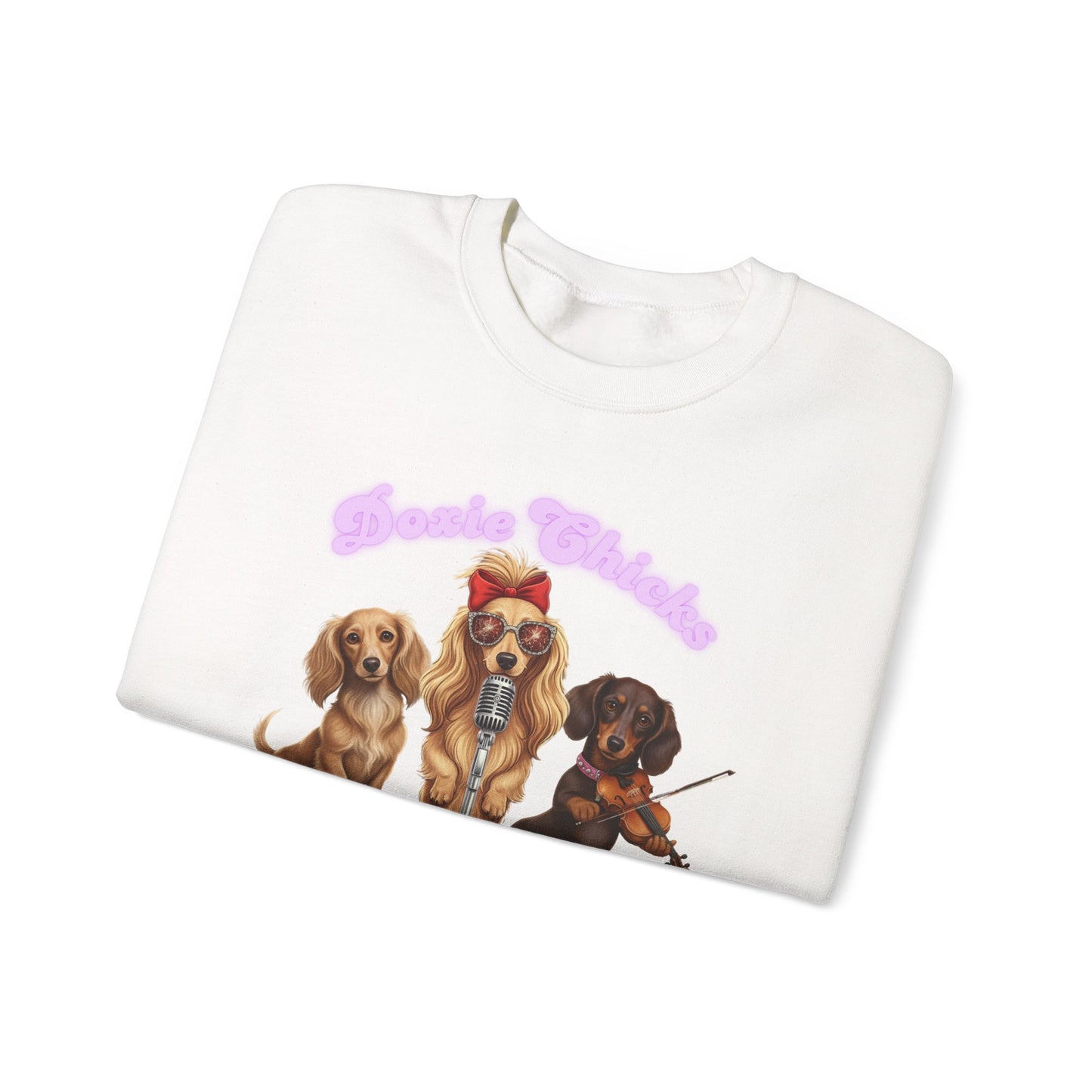 Doxie Chicks Sweatshirt Dachshund Favorite fun shirt