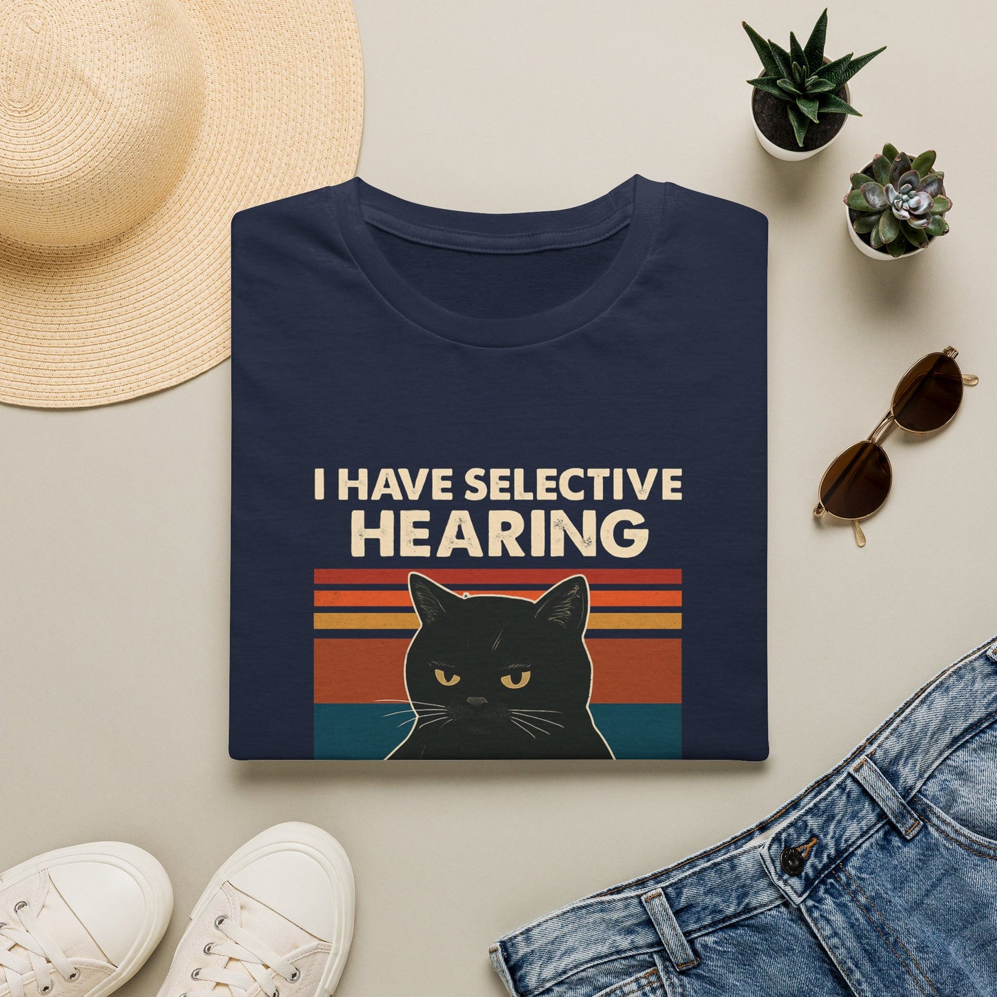 I Have Selective Hearing T-Shirt — Funny Sarcastic Tee for the Selectively Present