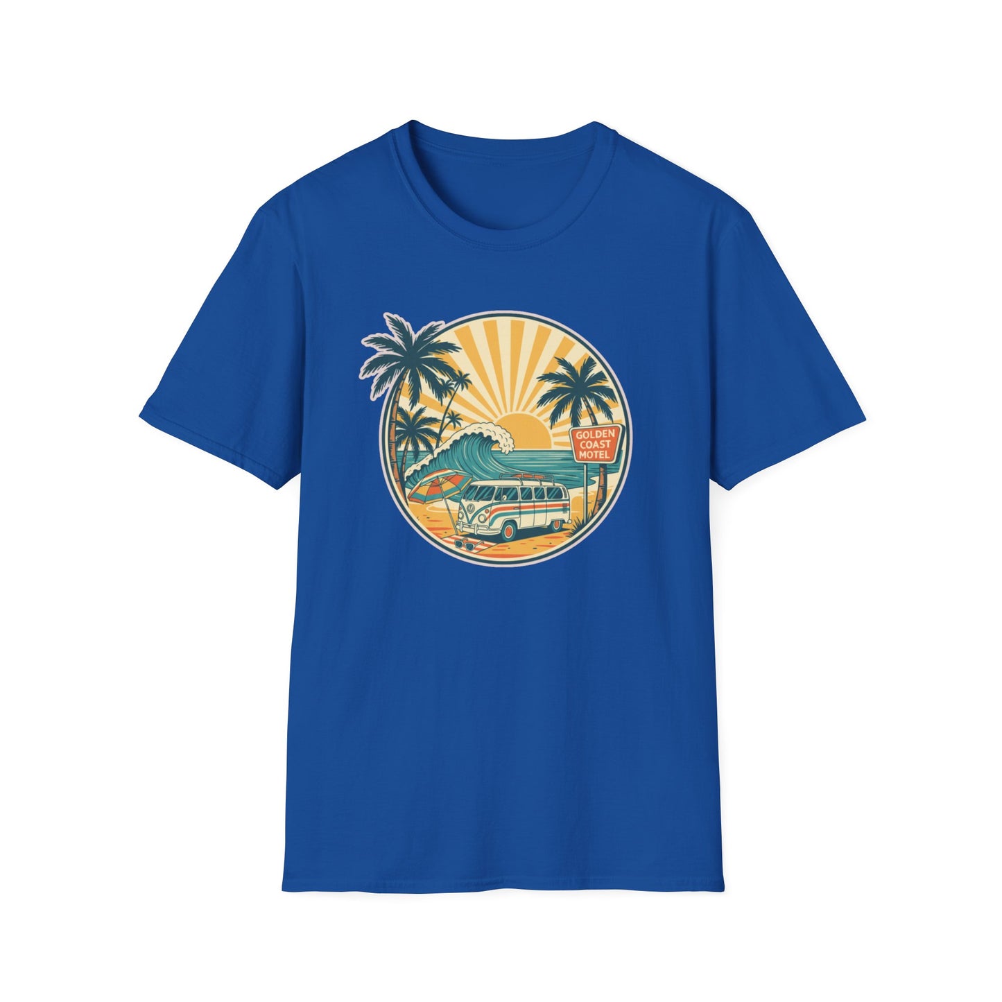 Vintage Beach Vibes T-Shirt, Summer Tee, Vacation Style, Surfing Shirt, Beach Lover Gift, Travel Apparel