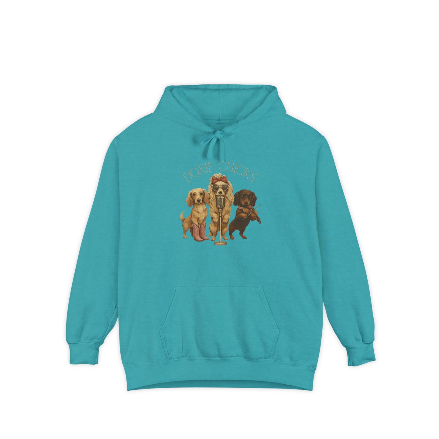 Doxie Chicks Hoodie | Funny Country Music Dachshund Sweatshirt for Dog Moms