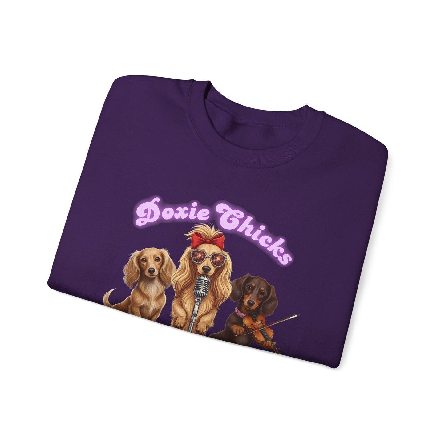 Doxie Chicks Sweatshirt Dachshund Favorite fun shirt