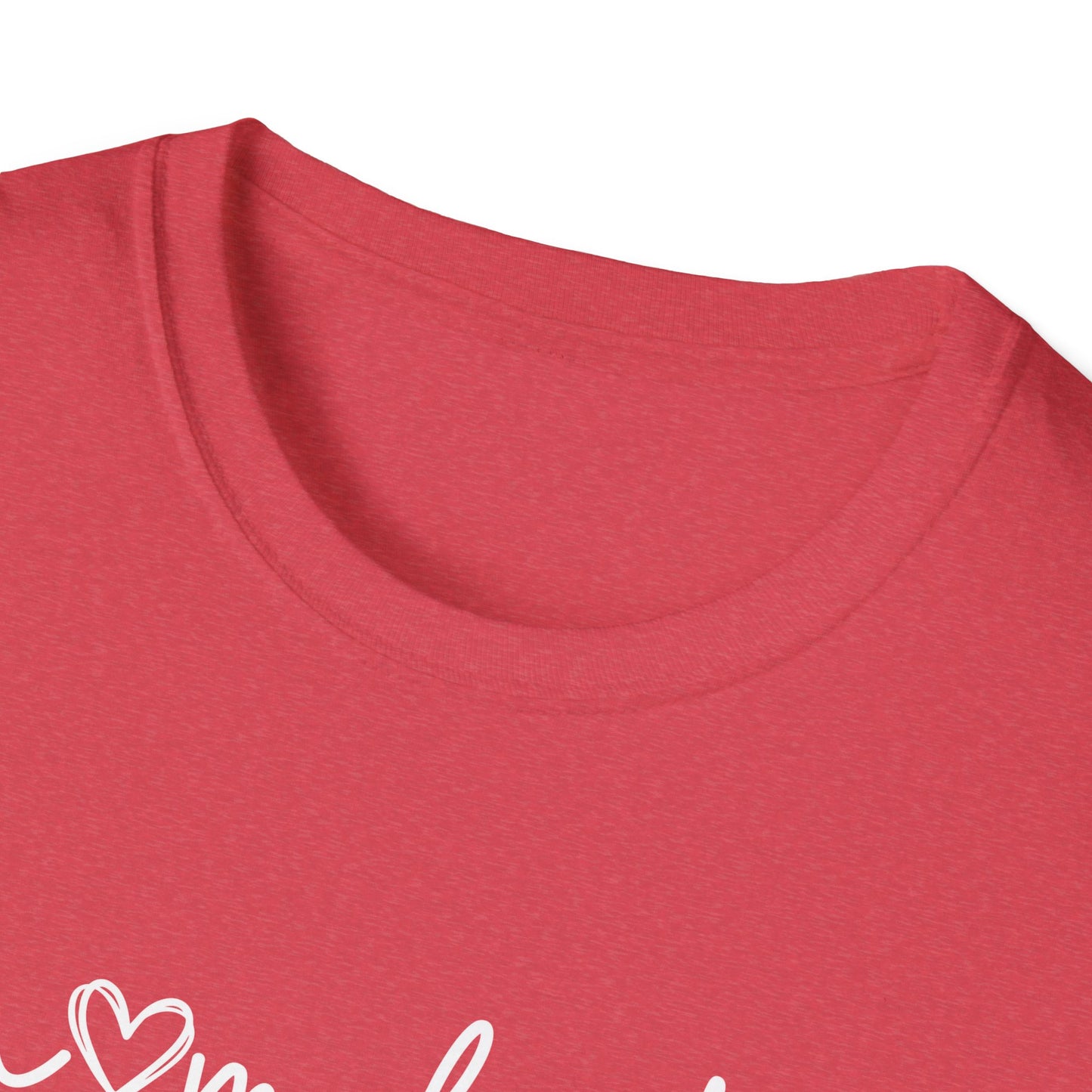 "Homebody" script tee—featuring a sweet heart detail that says it all
