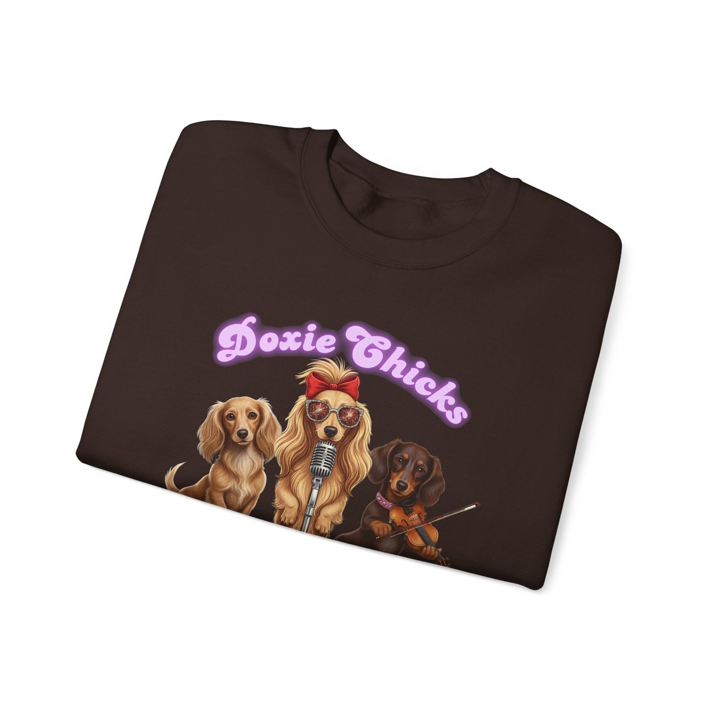 Doxie Chicks Sweatshirt Dachshund Favorite fun shirt