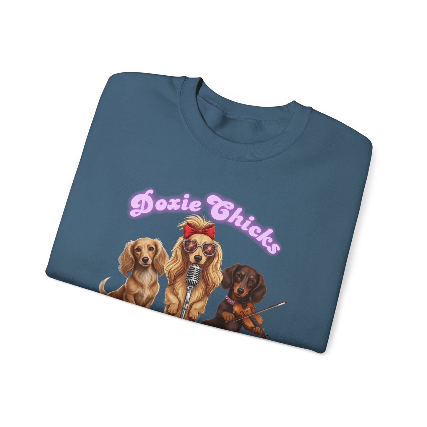 Doxie Chicks Sweatshirt Dachshund Favorite fun shirt