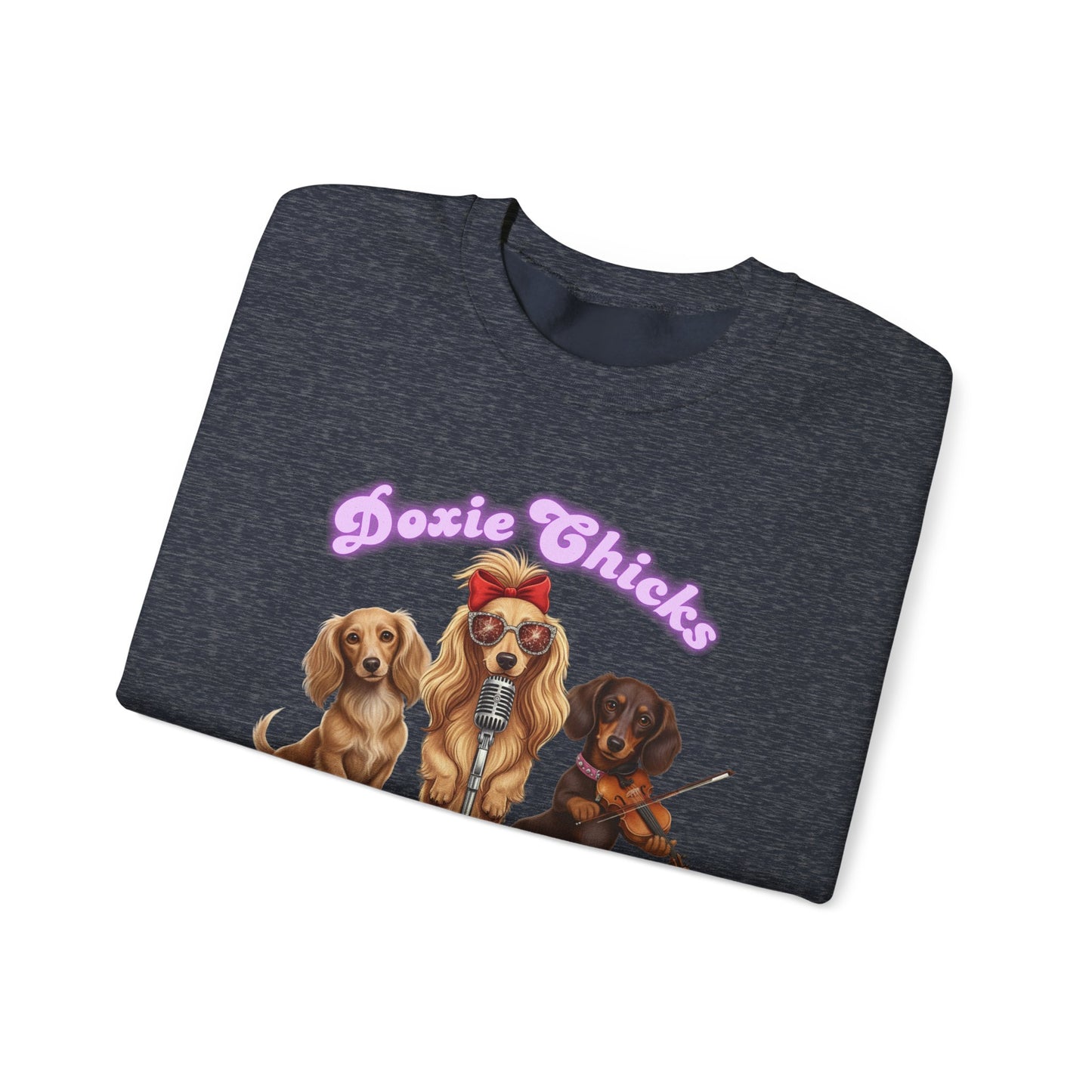 Doxie Chicks Sweatshirt Dachshund Favorite fun shirt