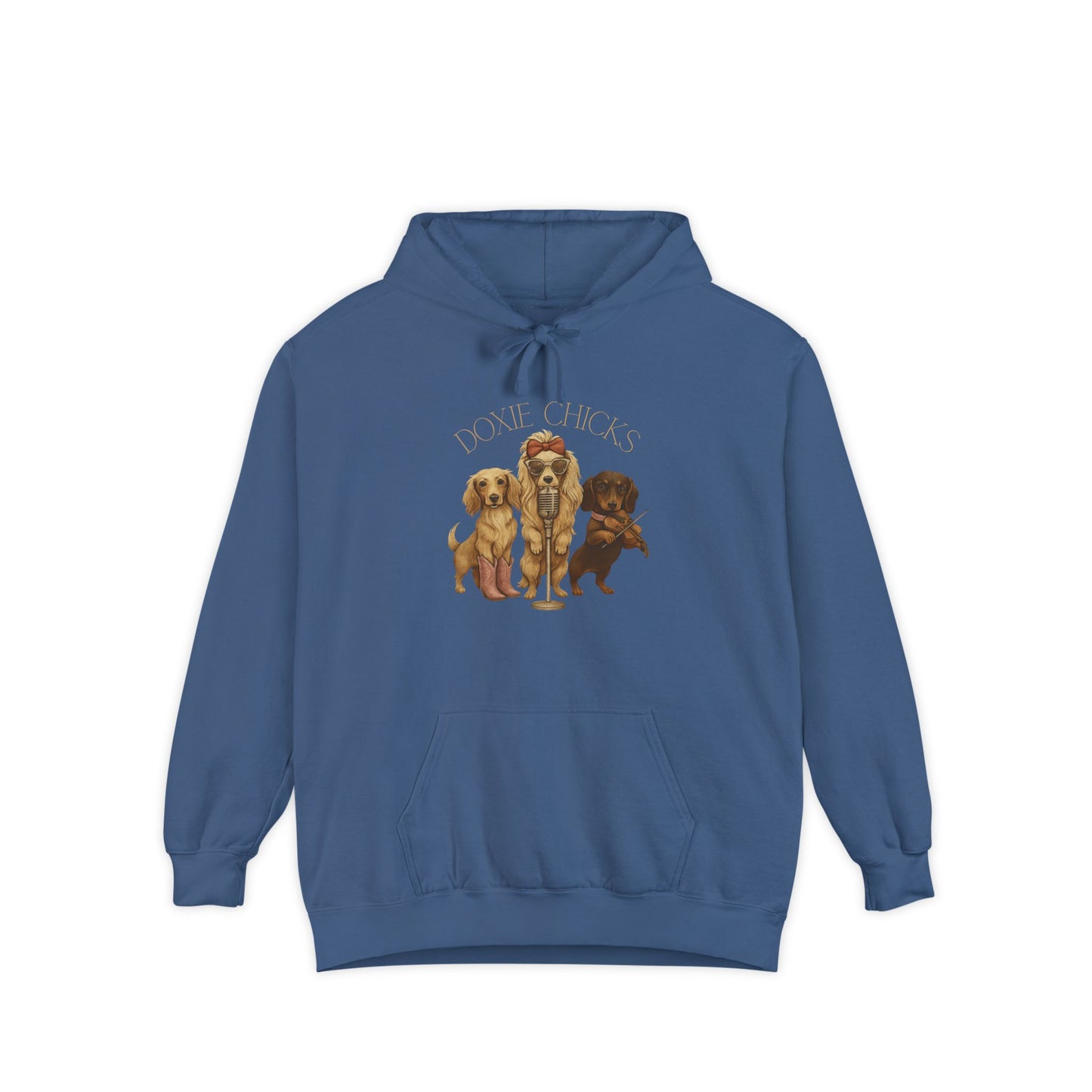 Doxie Chicks Hoodie | Funny Country Music Dachshund Sweatshirt for Dog Moms
