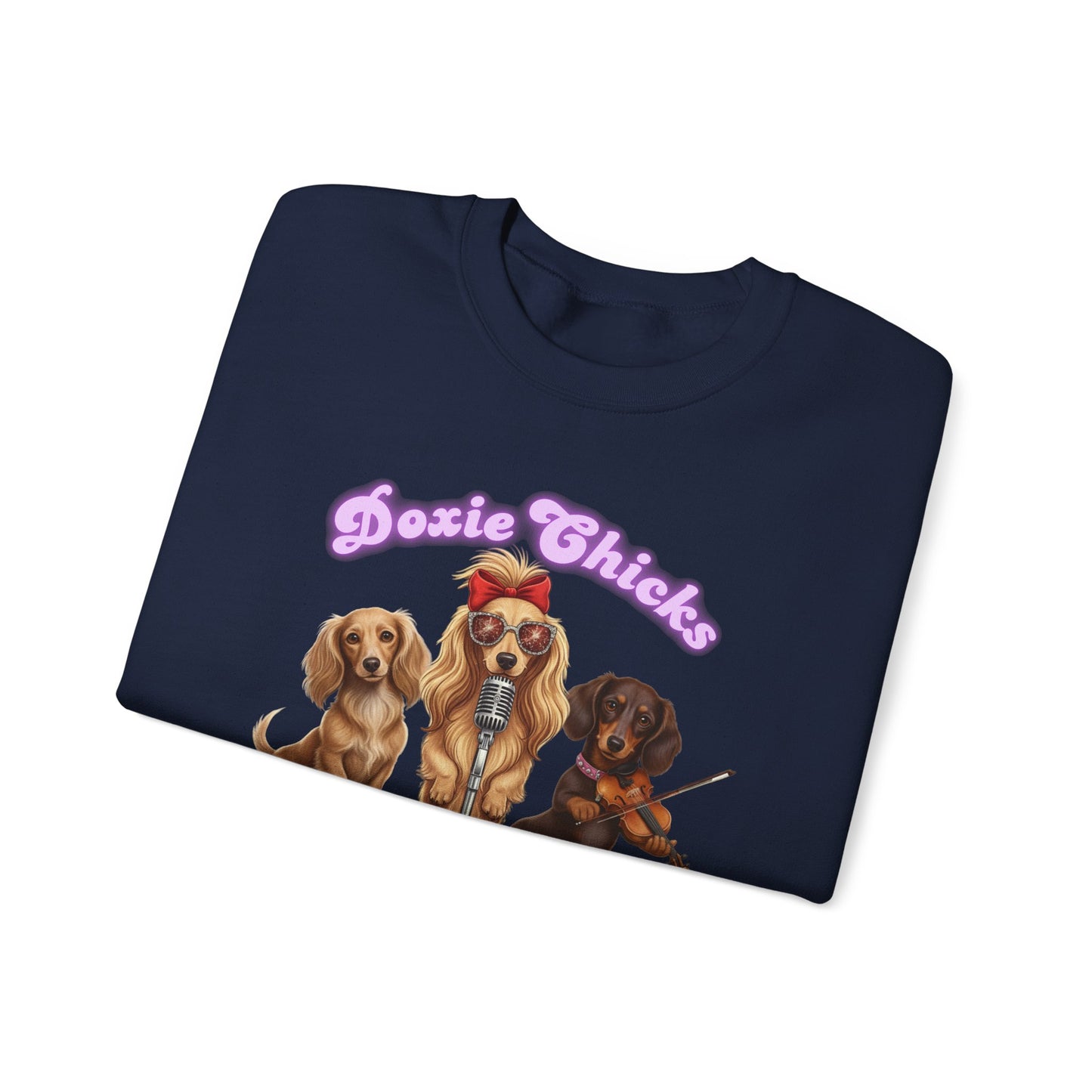 Doxie Chicks Sweatshirt Dachshund Favorite fun shirt