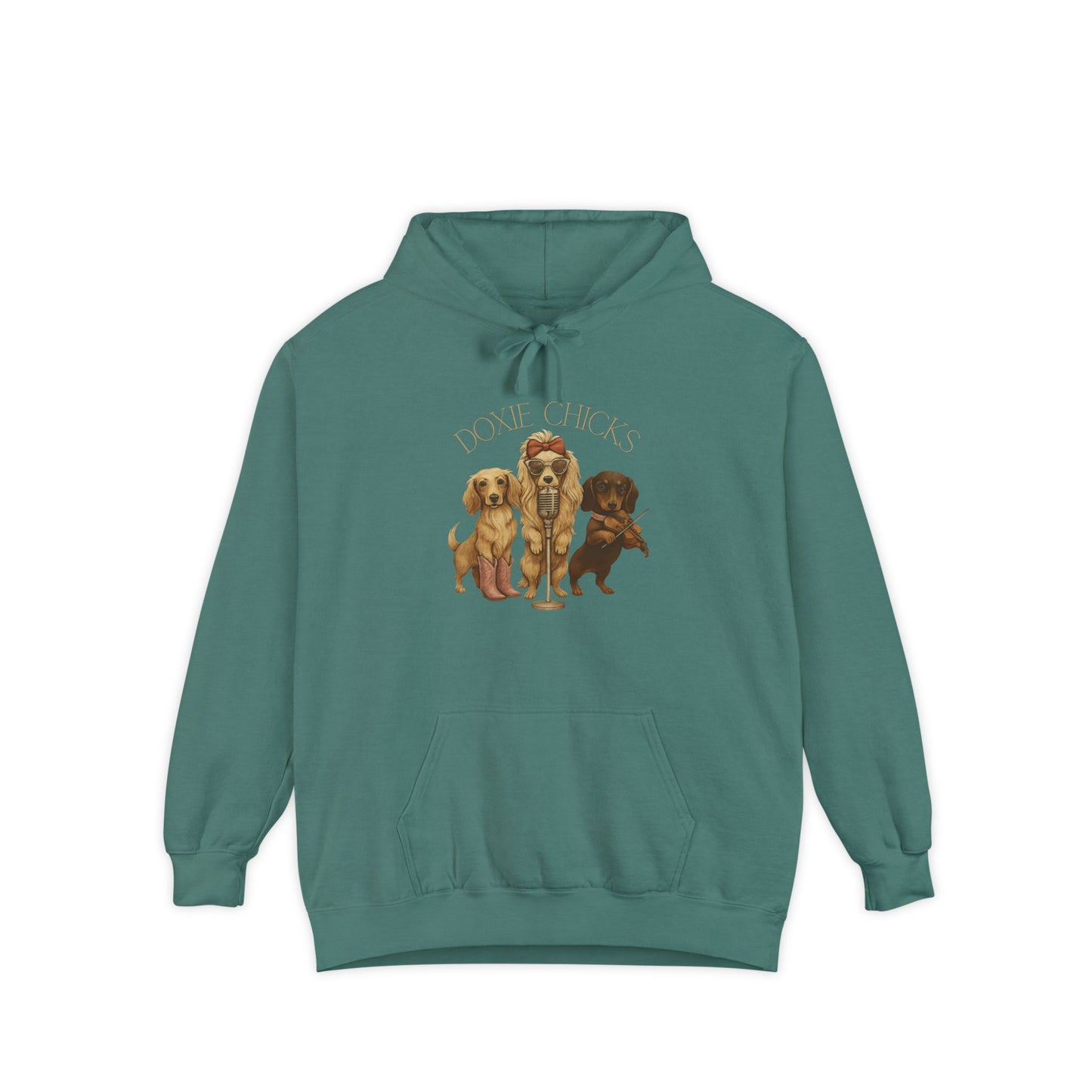 Doxie Chicks Hoodie | Funny Country Music Dachshund Sweatshirt for Dog Moms