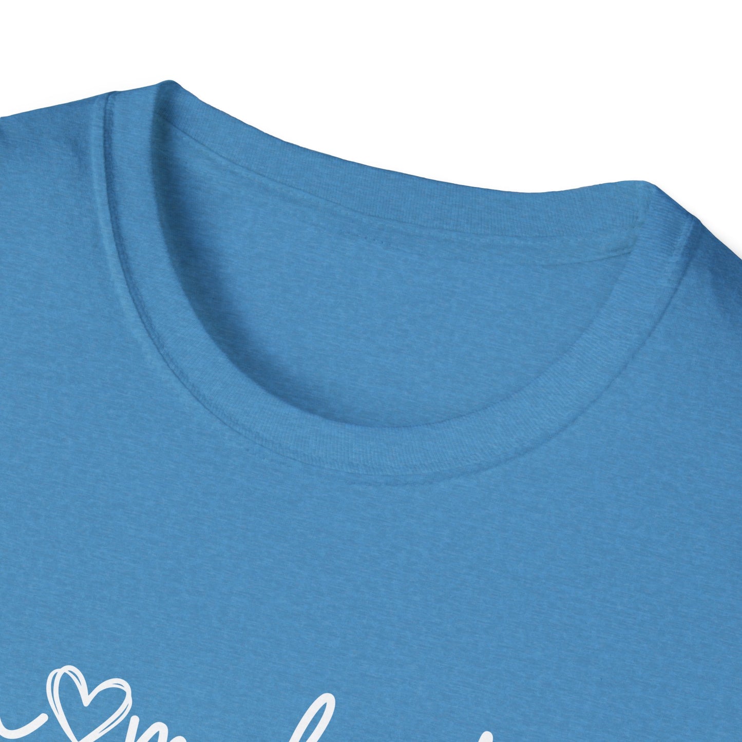 "Homebody" script tee—featuring a sweet heart detail that says it all