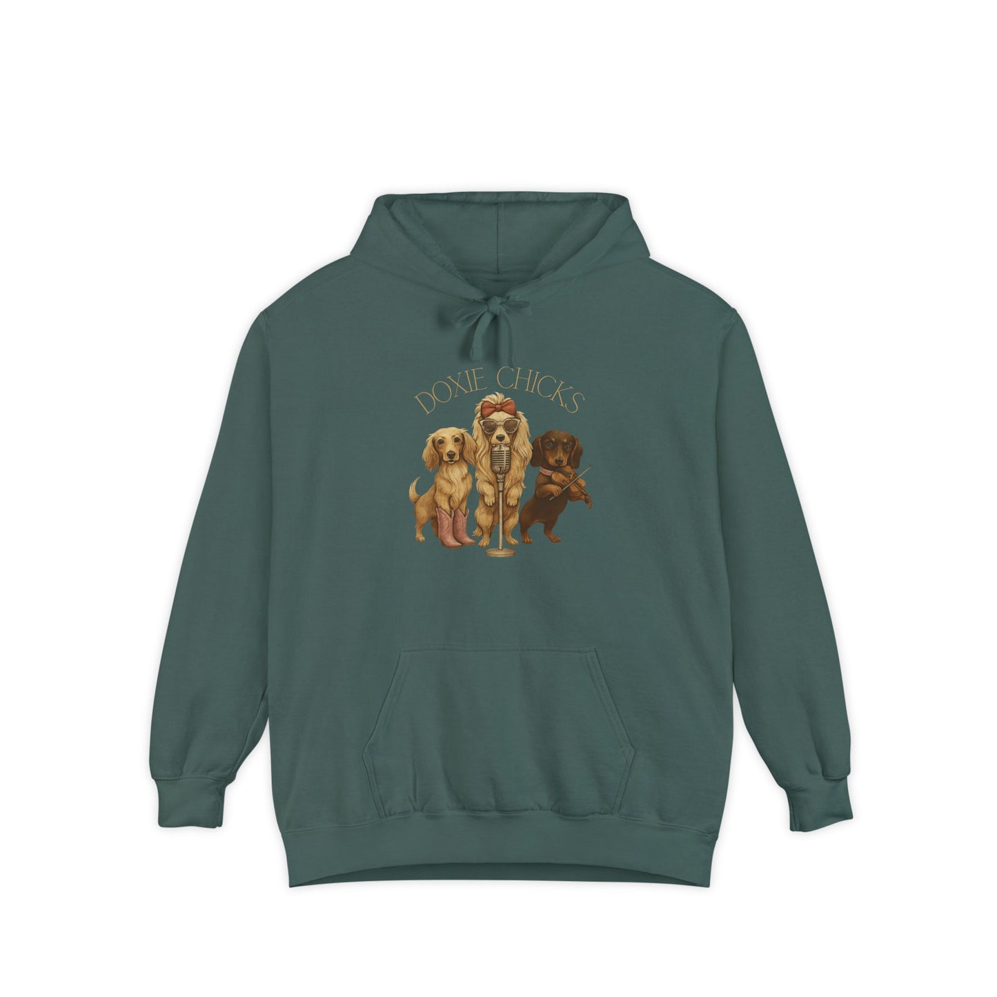 Doxie Chicks Hoodie | Funny Country Music Dachshund Sweatshirt for Dog Moms