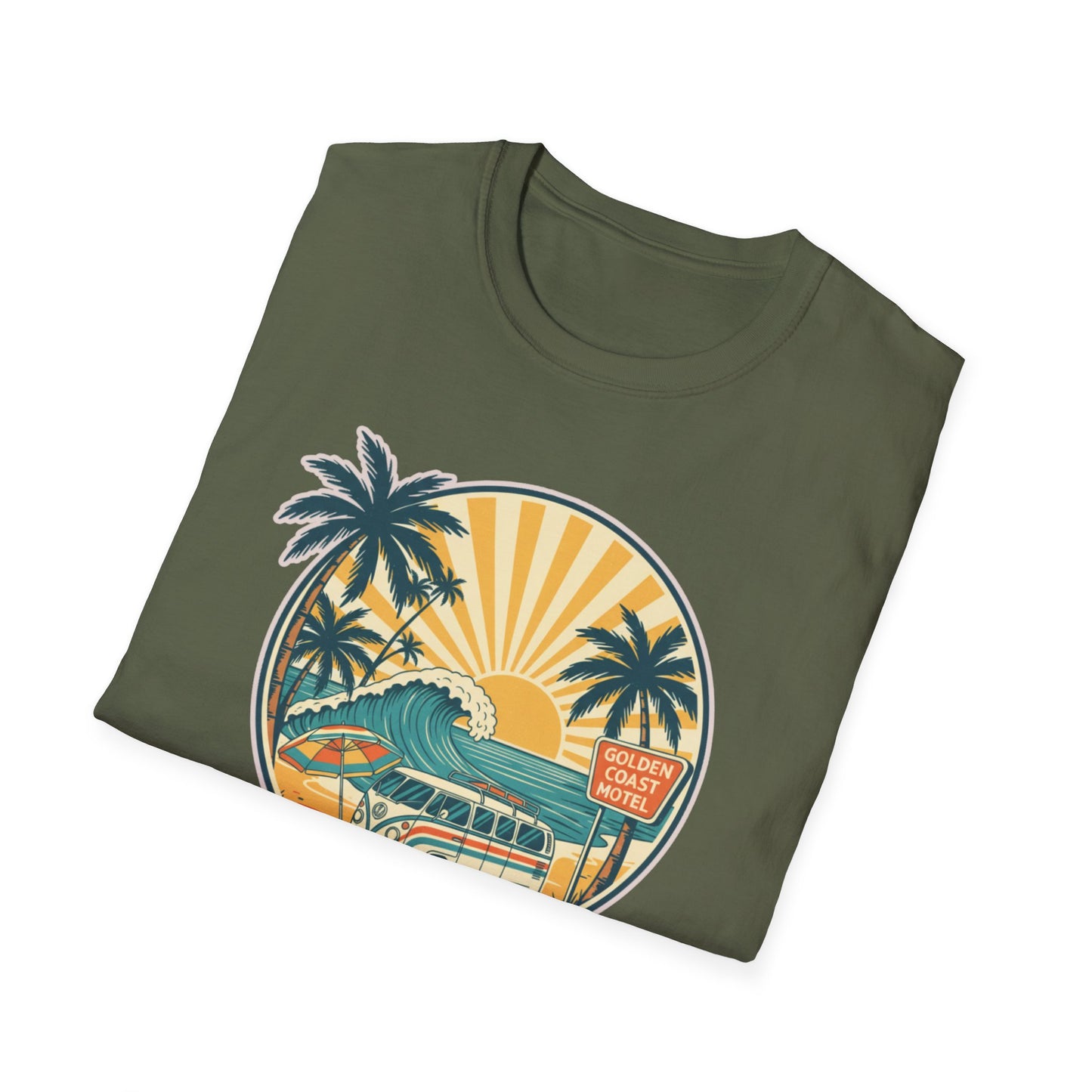 Vintage Beach Vibes T-Shirt, Summer Tee, Vacation Style, Surfing Shirt, Beach Lover Gift, Travel Apparel