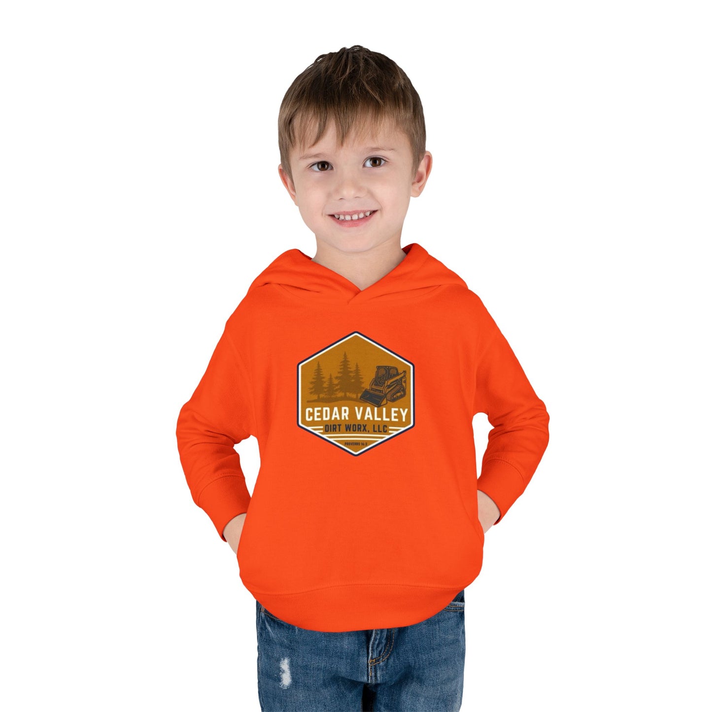 Dirt Worx Toddler Pullover Fleece Hoodie
