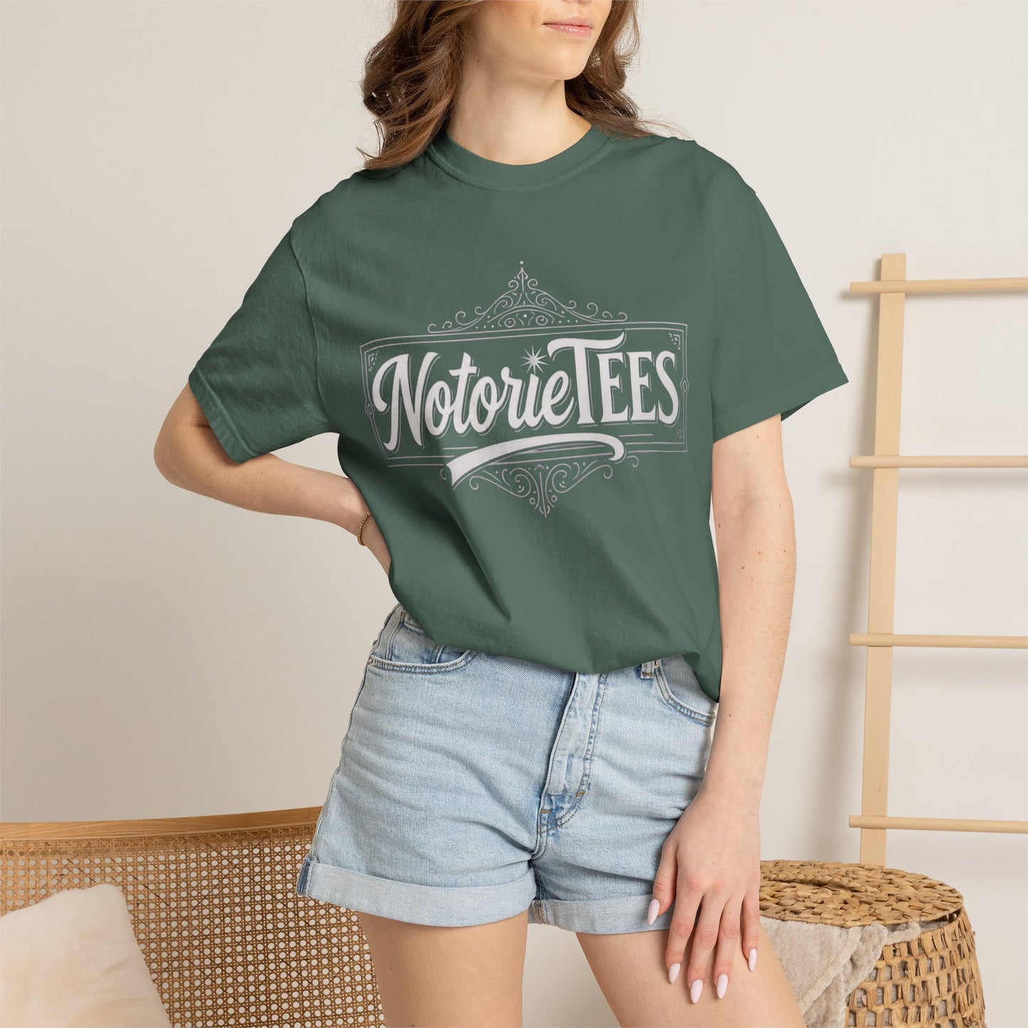 Vintage NotorieTEES Logo T-shirt | Bella Canvas garment-dyed style