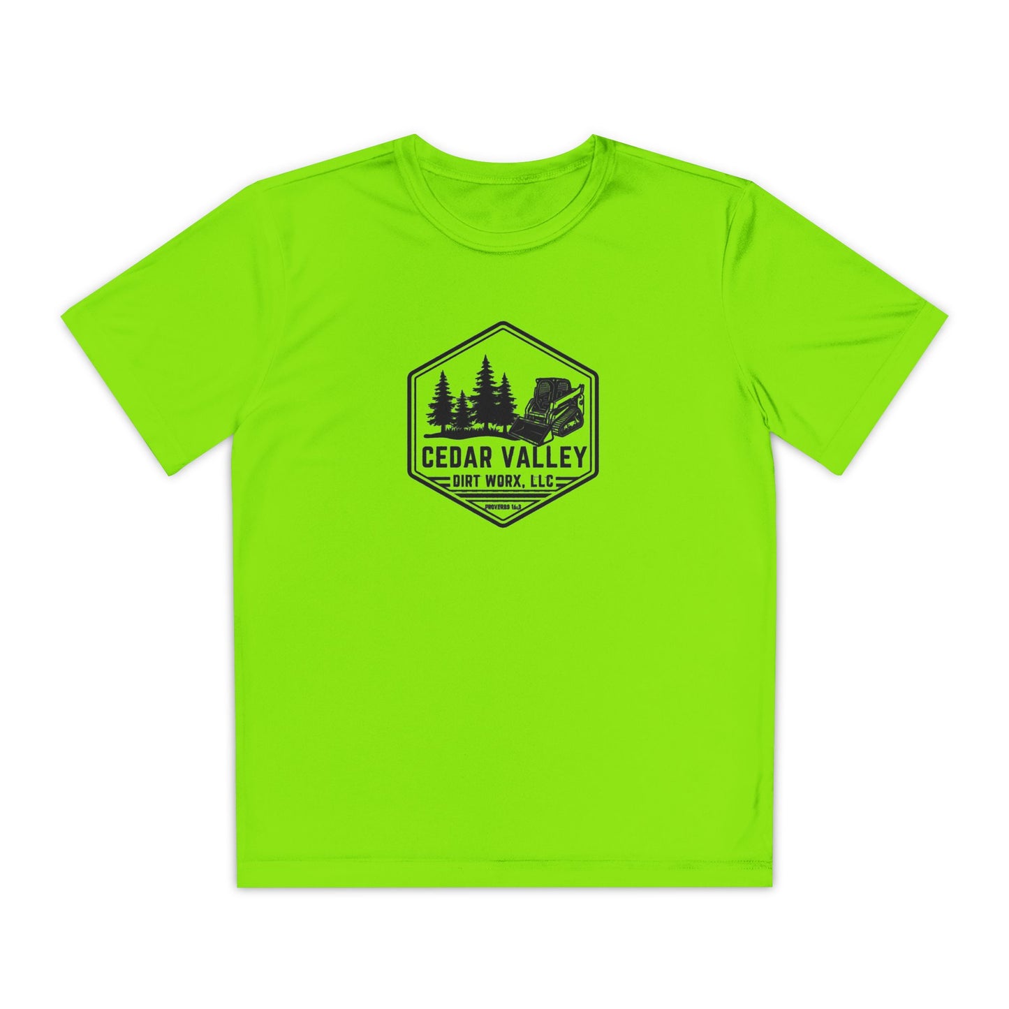 Dirt Worx - Youth neon Tee