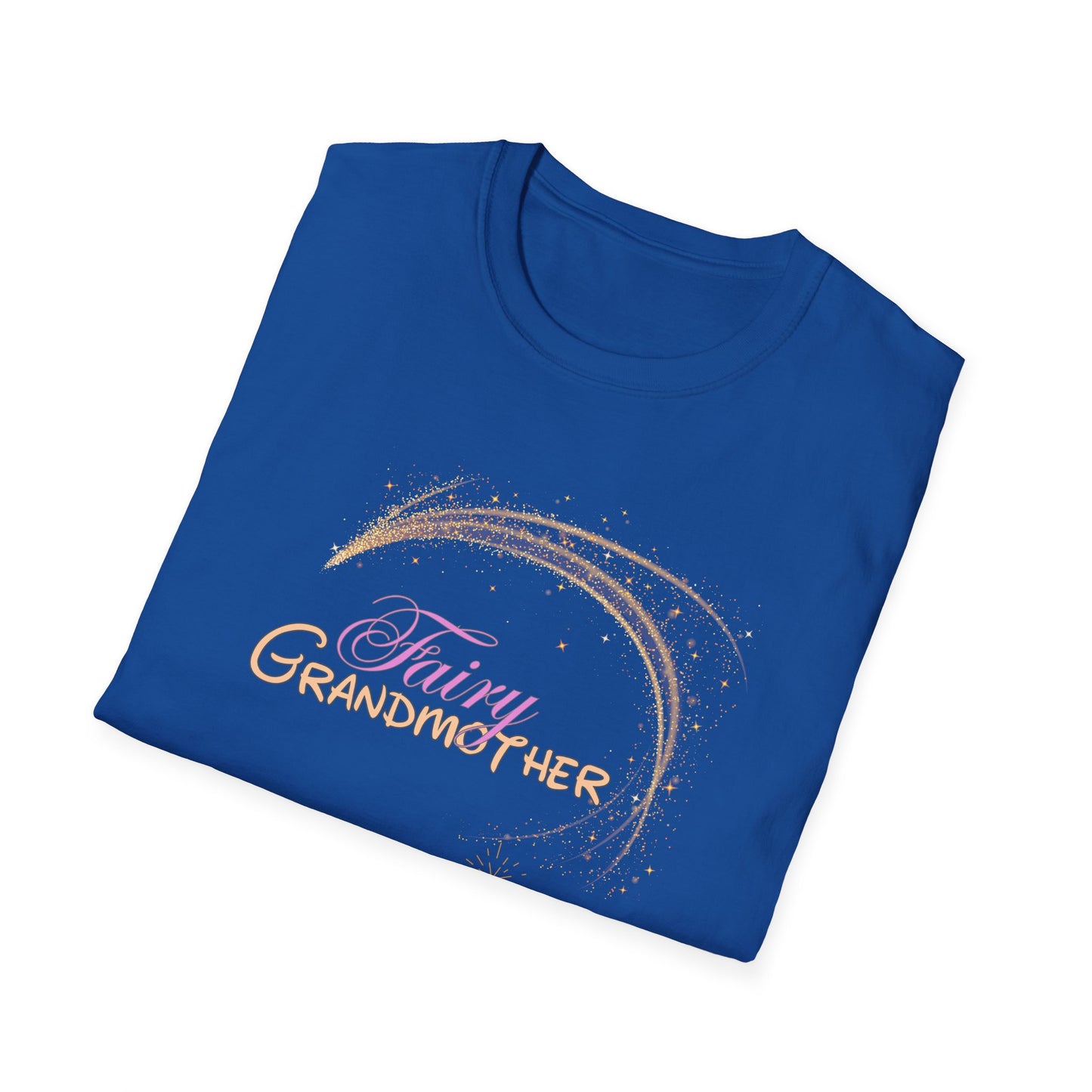 Fairy Grandmother T-Shirt | Magic Wand Gold Stars