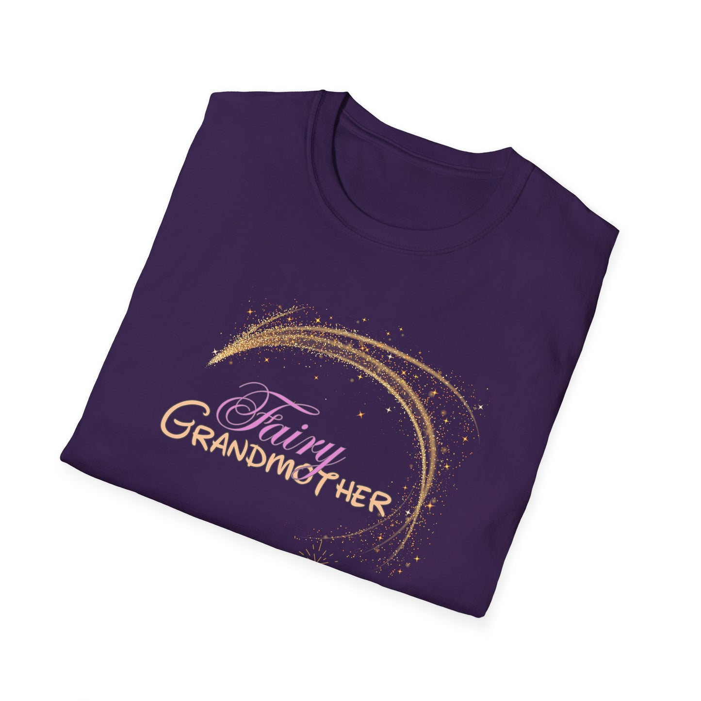 Fairy Grandmother T-Shirt | Magic Wand Gold Stars