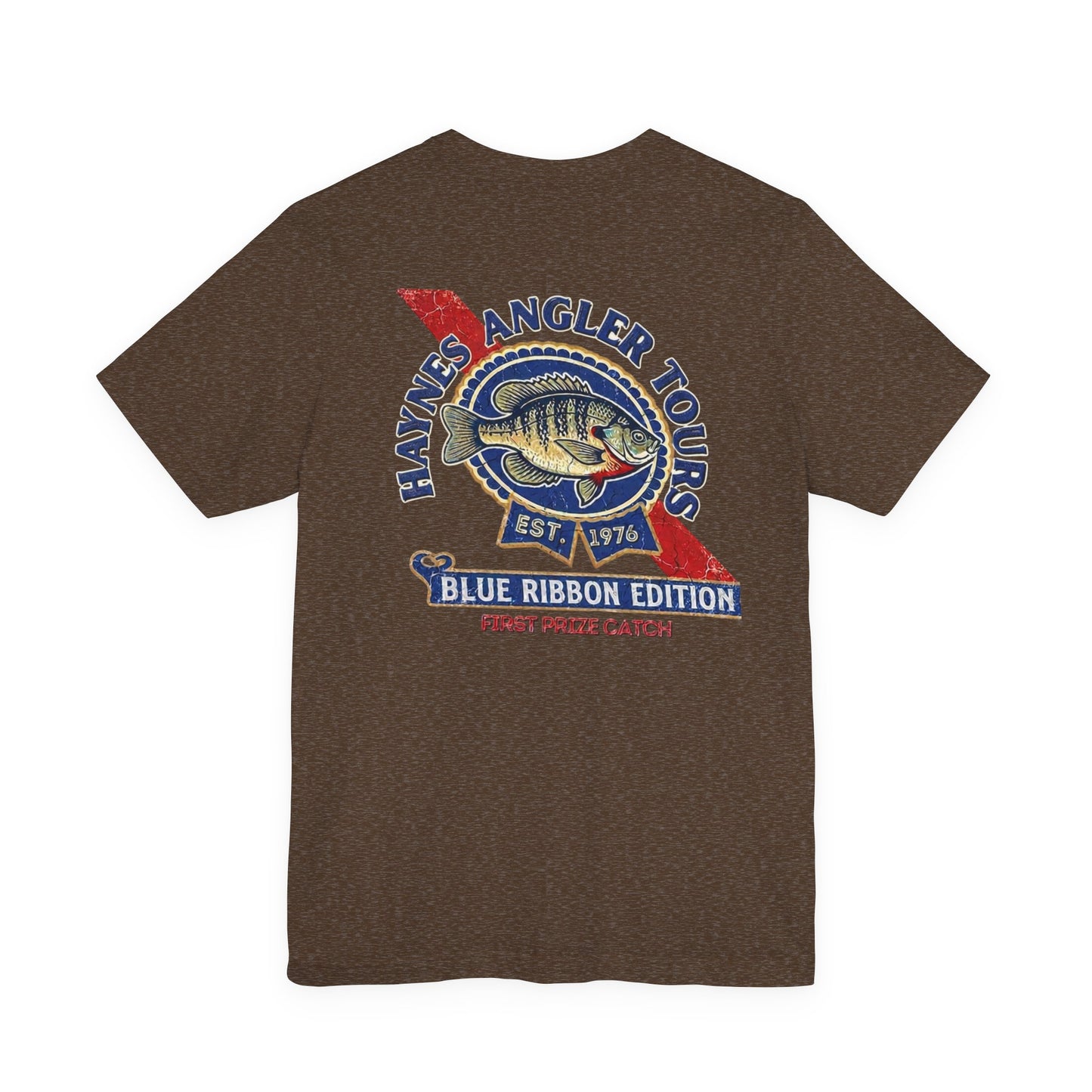Haynes Angler Tours - Comfy 70's Vibe Fishing Short Sleeve Tee