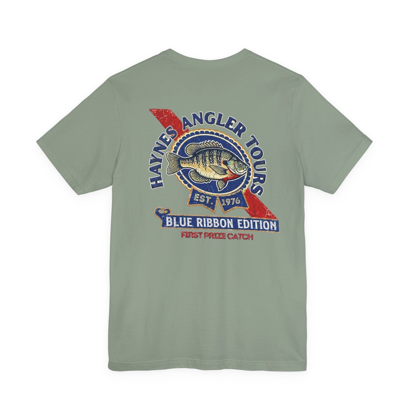 Haynes Angler Tours - Comfy 70's Vibe Fishing Short Sleeve Tee