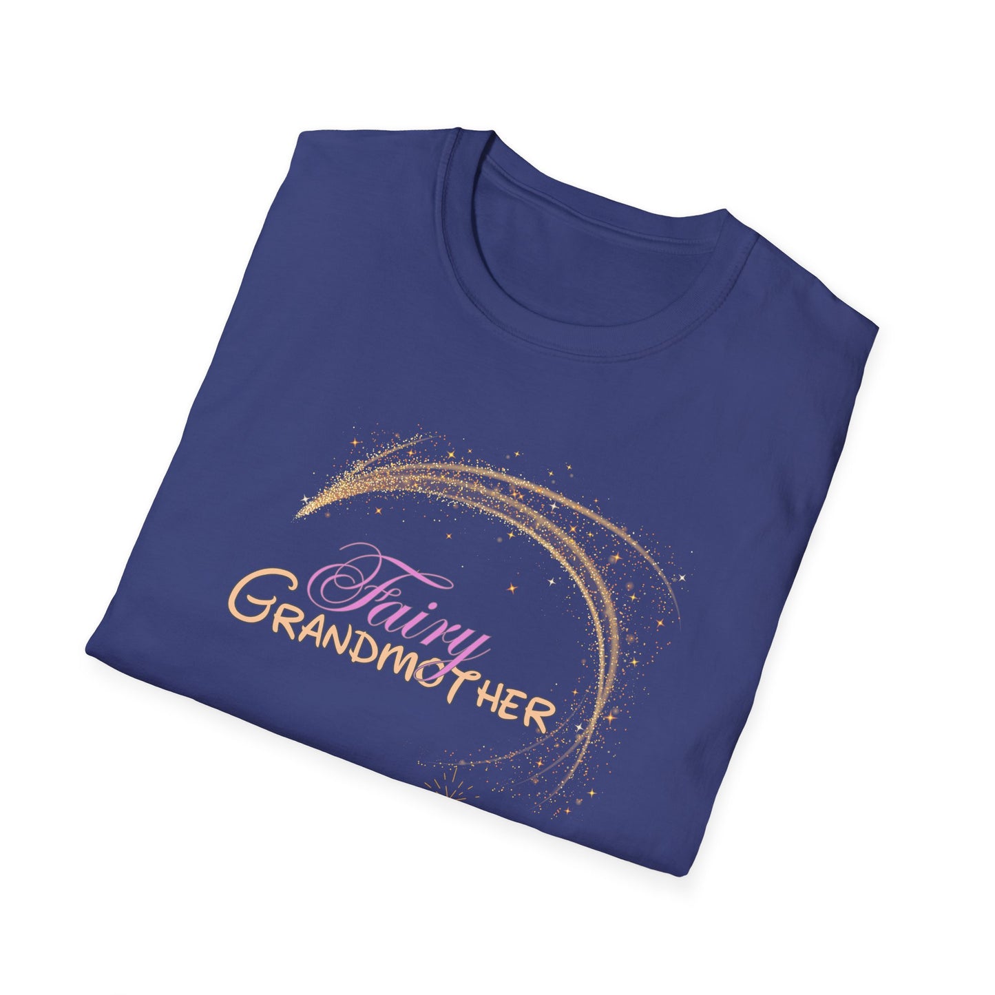 Fairy Grandmother T-Shirt | Magic Wand Gold Stars