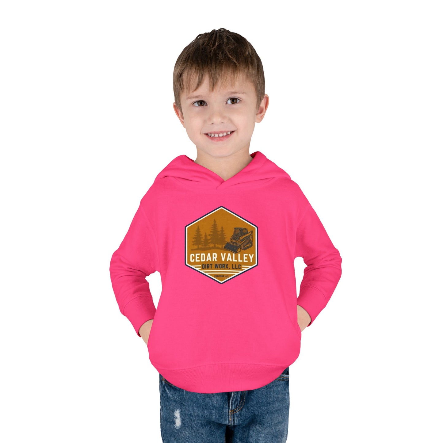 Dirt Worx Toddler Pullover Fleece Hoodie