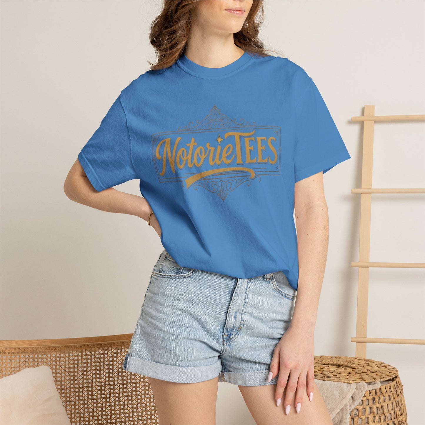 Vintage NotorieTEES Logo T-shirt | Bella Canvas garment-dyed style