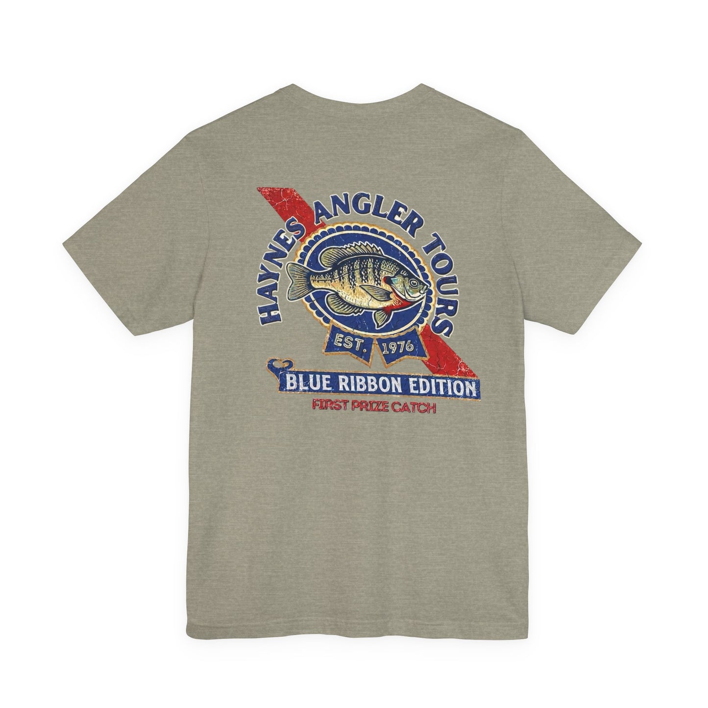 Haynes Angler Tours - Comfy 70's Vibe Fishing Short Sleeve Tee