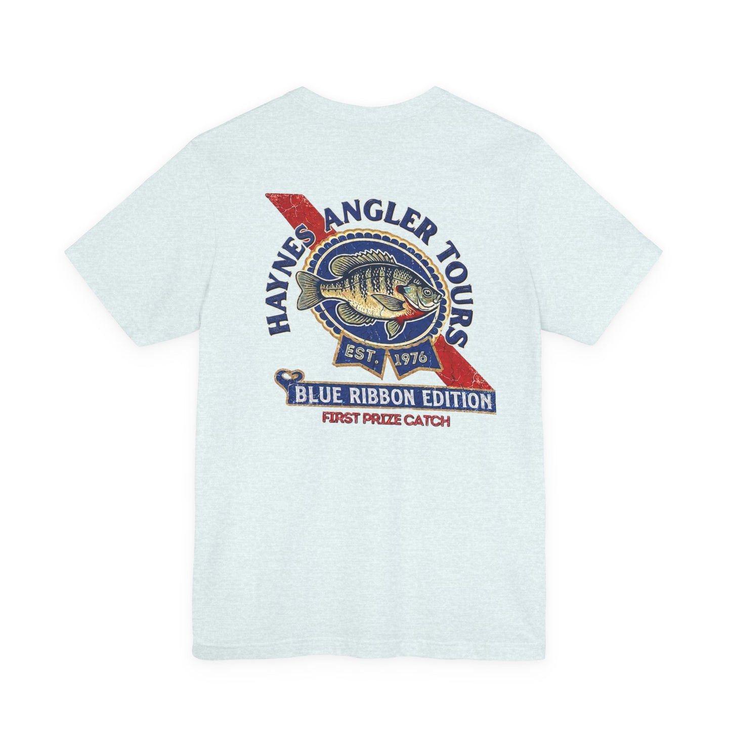 Haynes Angler Tours - Comfy 70's Vibe Fishing Short Sleeve Tee