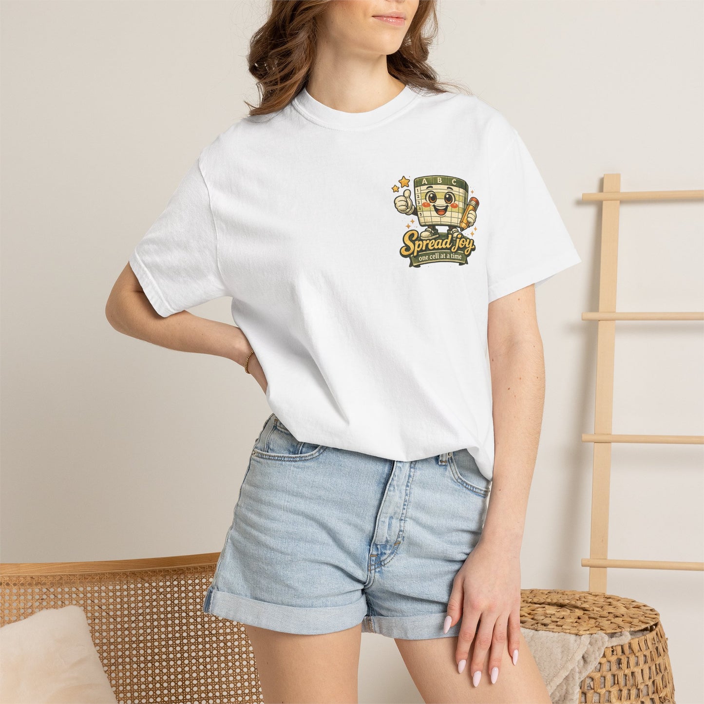 Spread Joy Fun Spreadsheet T-Shirt