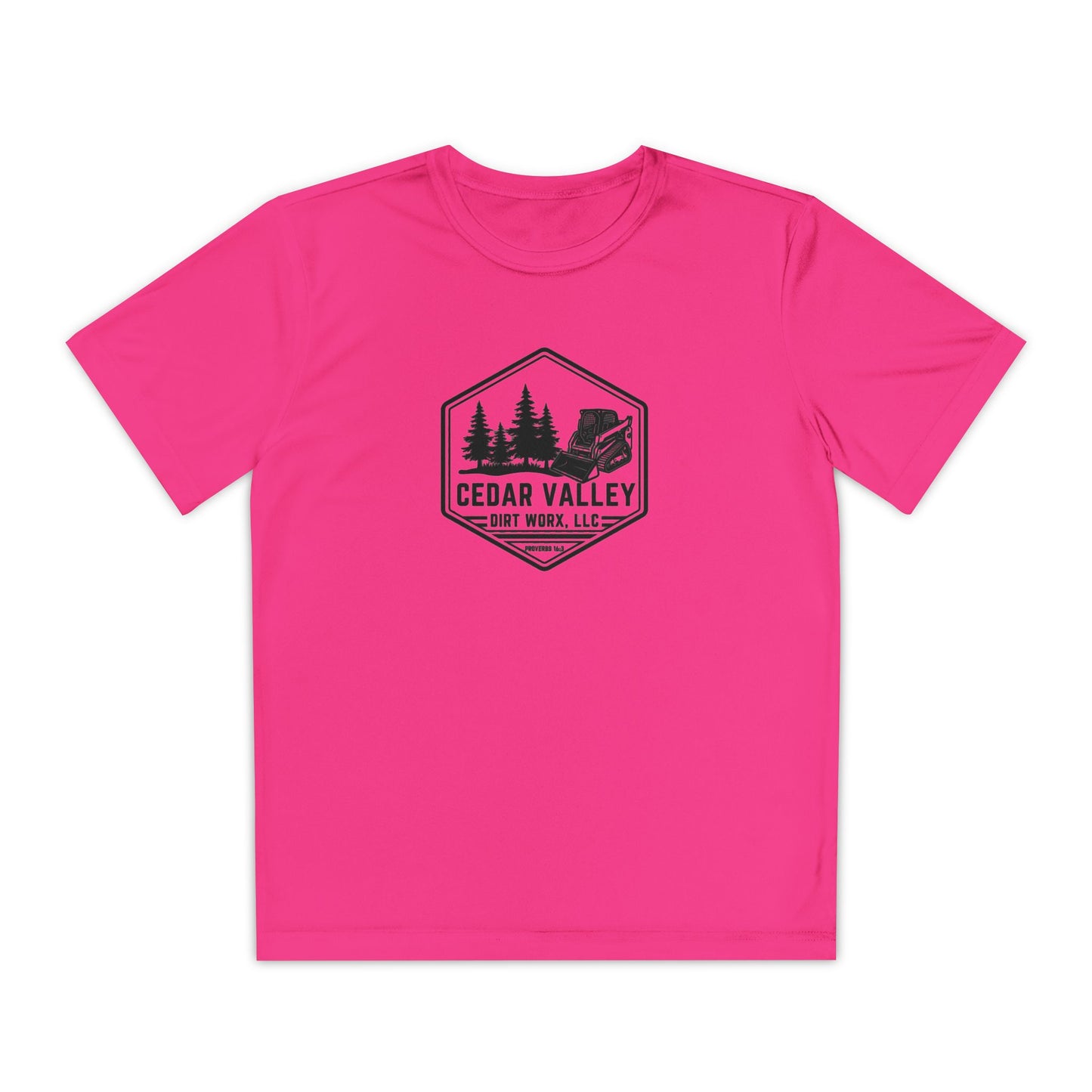 Dirt Worx - Youth neon Tee