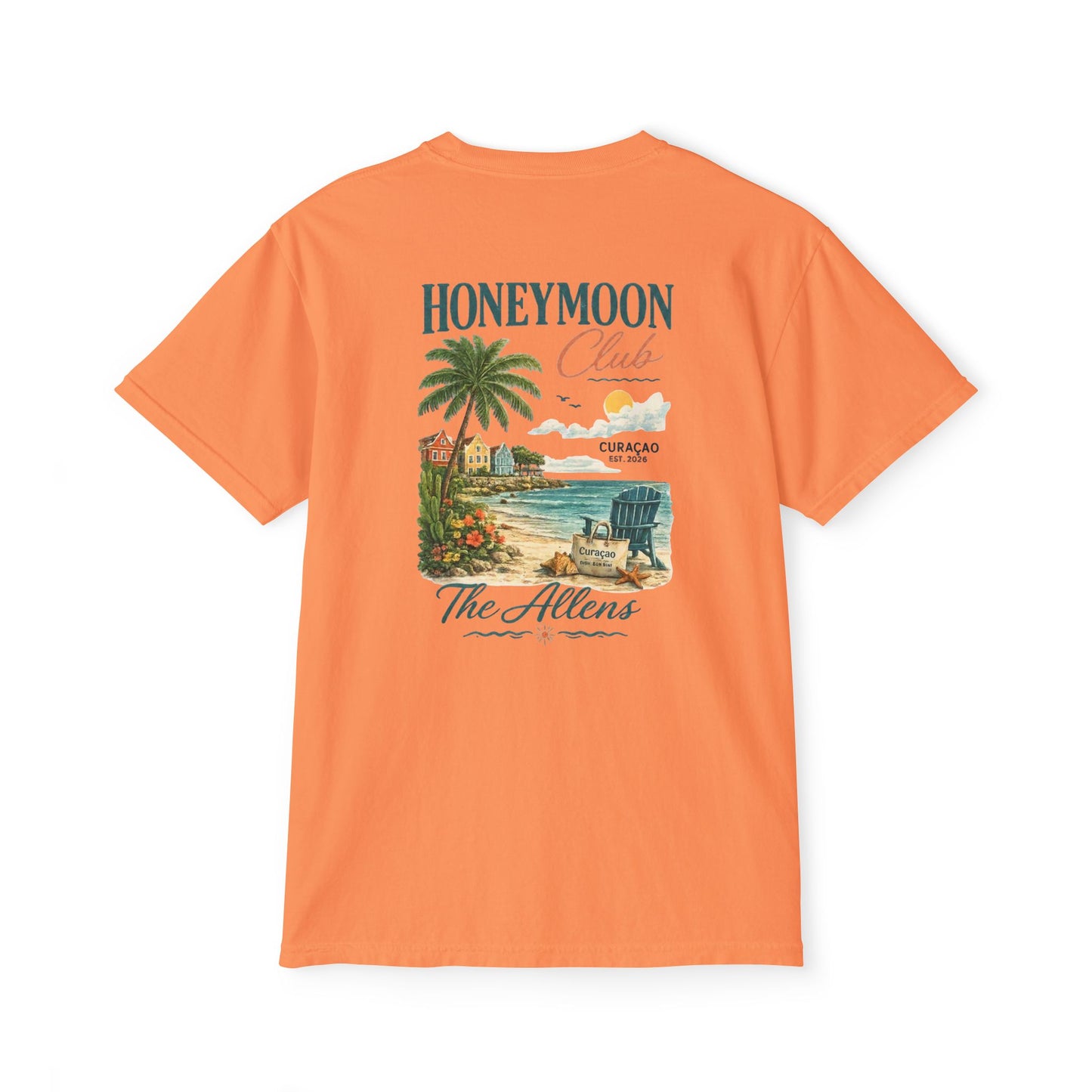Mr. and Mrs. Allen Honeymoon Shirt