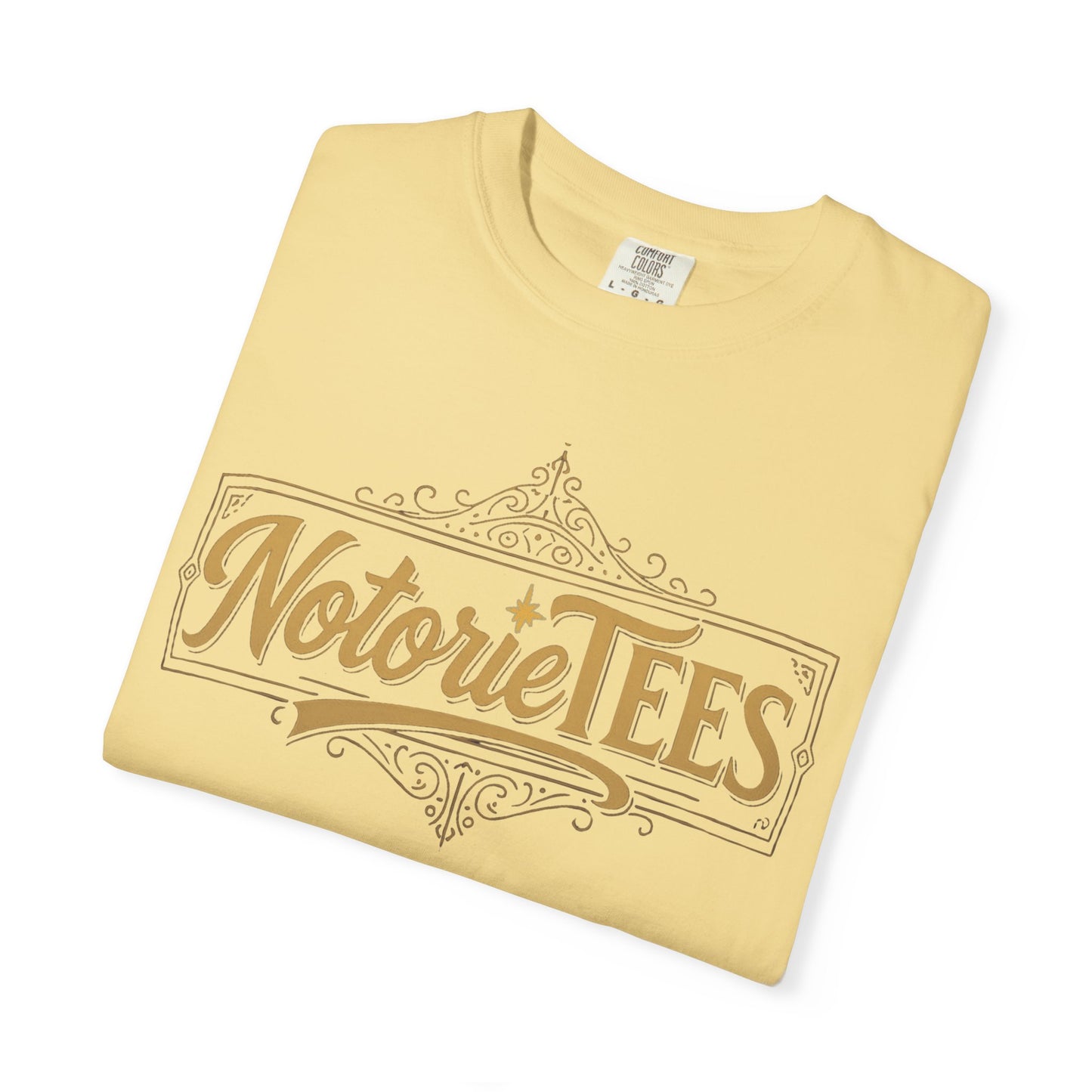 Vintage NotorieTEES Logo T-shirt | Comfort Colors Tee