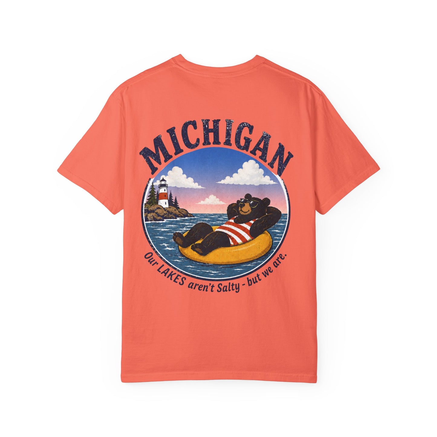 Great Lakes Bear 'Our Lakes Aren't Salty But We Are' T-Shirt