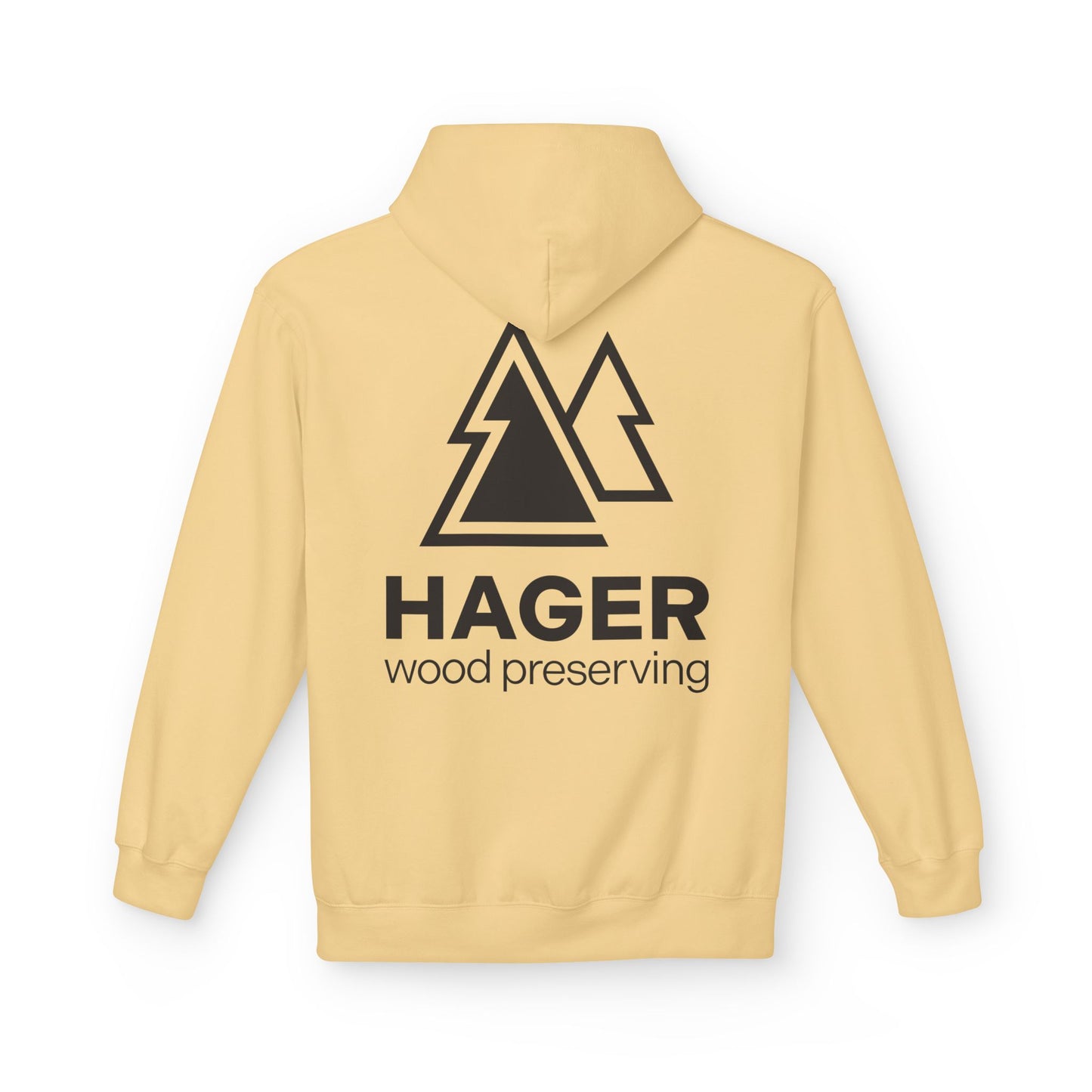Hager Wood Preserving Hoodie — Logo Fleece Pullover