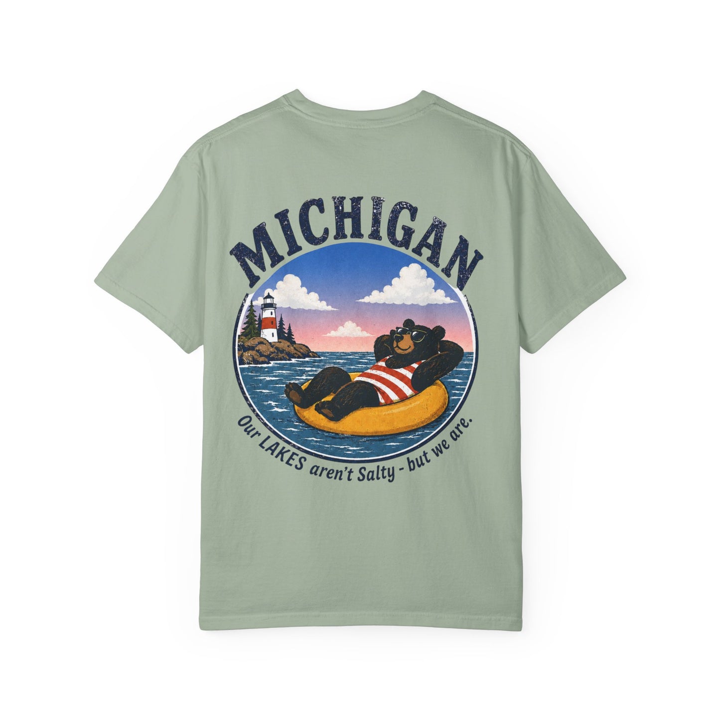 Great Lakes Bear 'Our Lakes Aren't Salty But We Are' T-Shirt