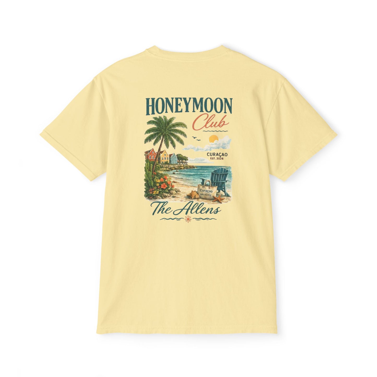 Mr. and Mrs. Allen Honeymoon Shirt