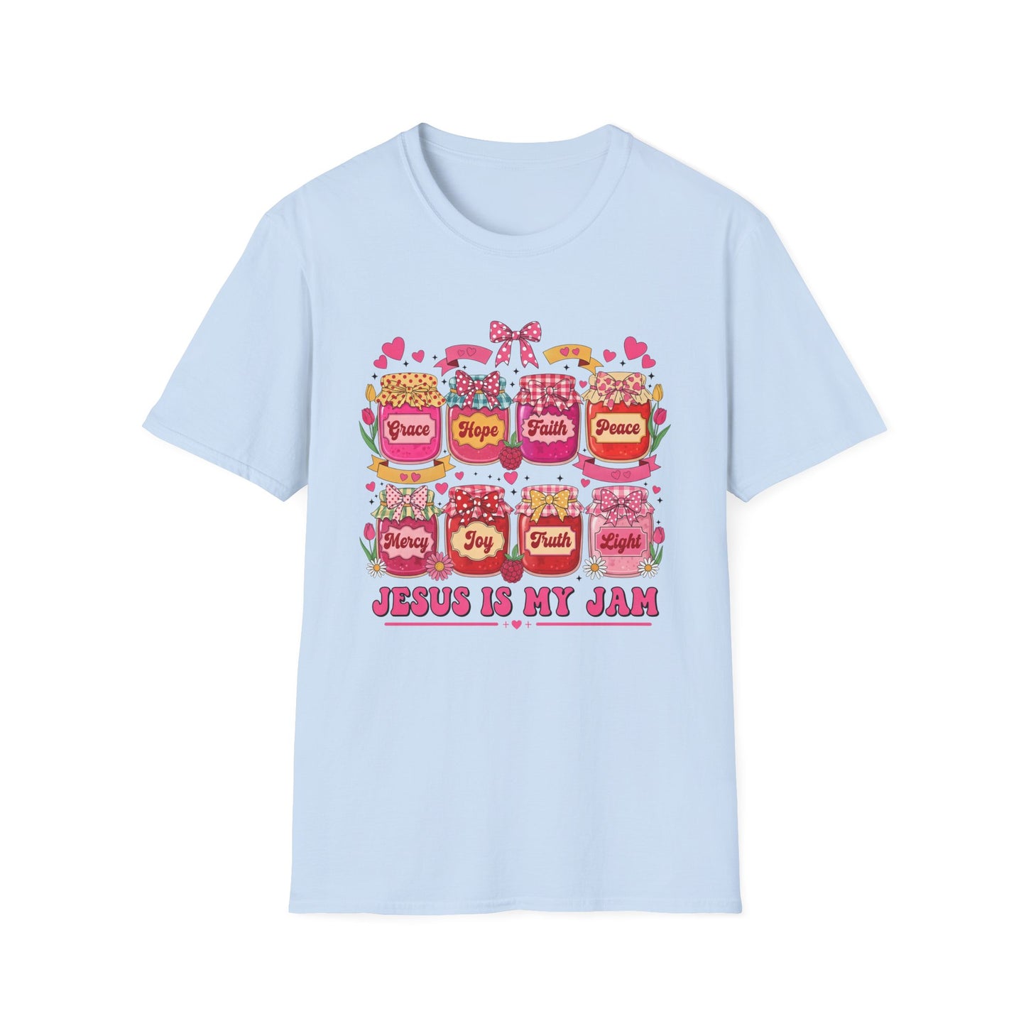 Jesus Is My Jam T-Shirt — Jam Jar Graphic Christian Tee