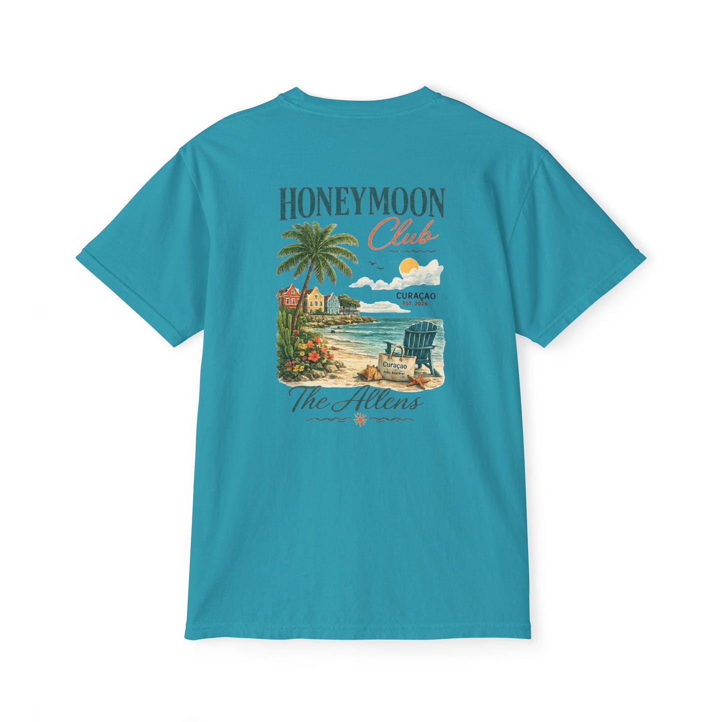 Mr. and Mrs. Allen Honeymoon Shirt