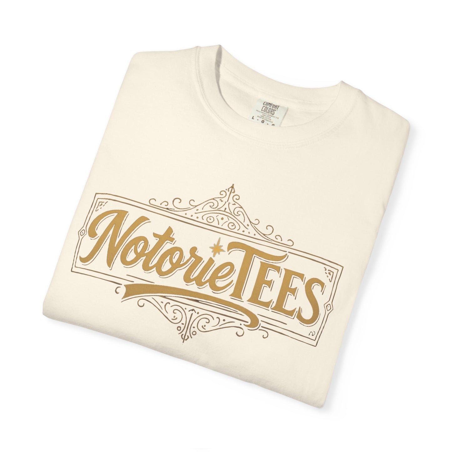 Vintage NotorieTEES Logo T-shirt | Bella Canvas garment-dyed style