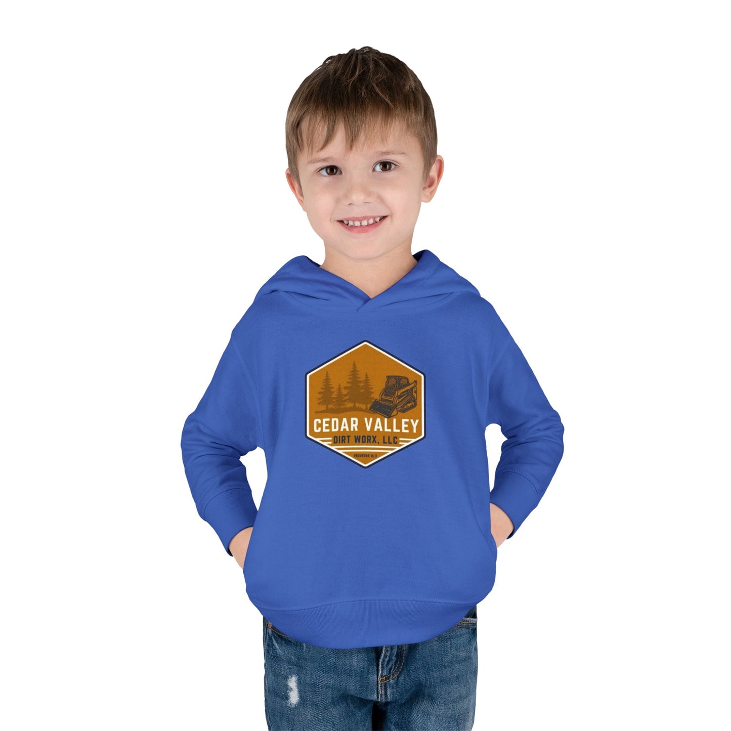 Dirt Worx Toddler Pullover Fleece Hoodie