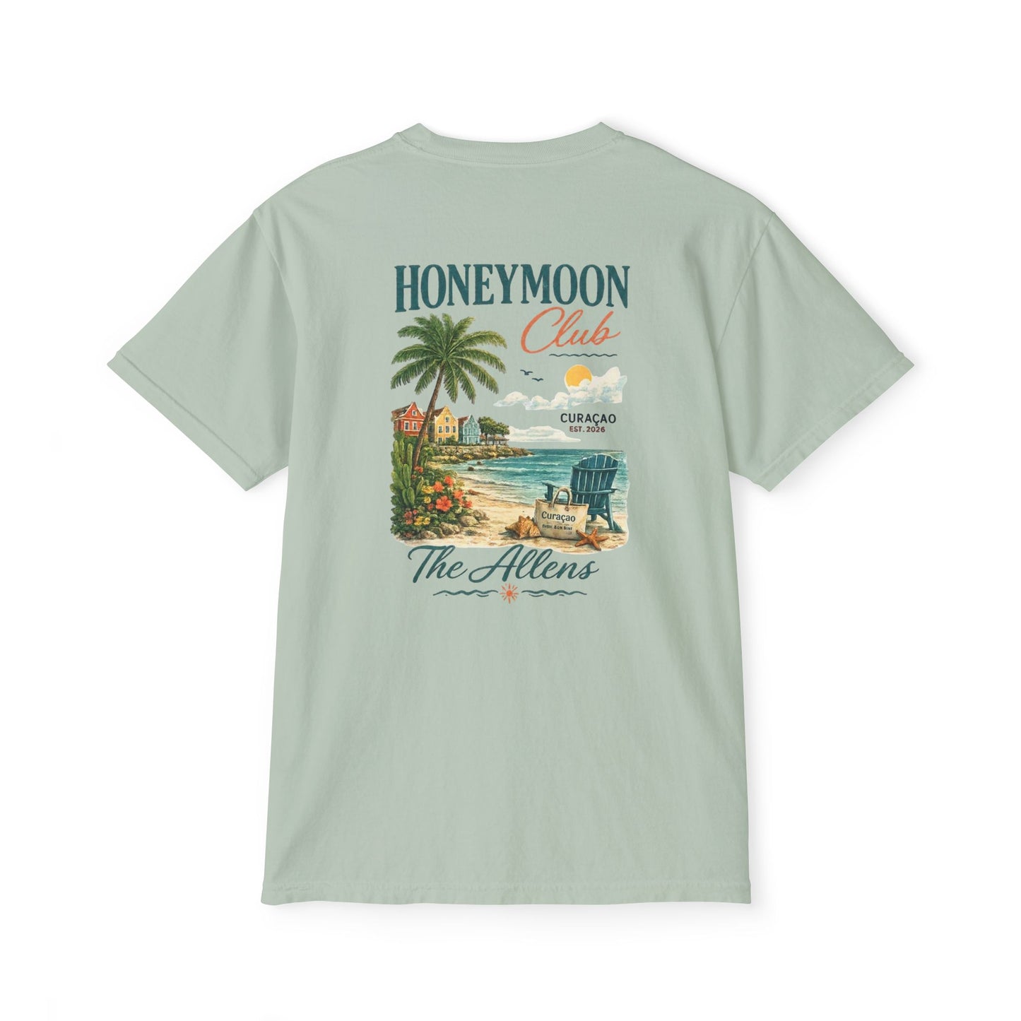 Mr. and Mrs. Allen Honeymoon Shirt