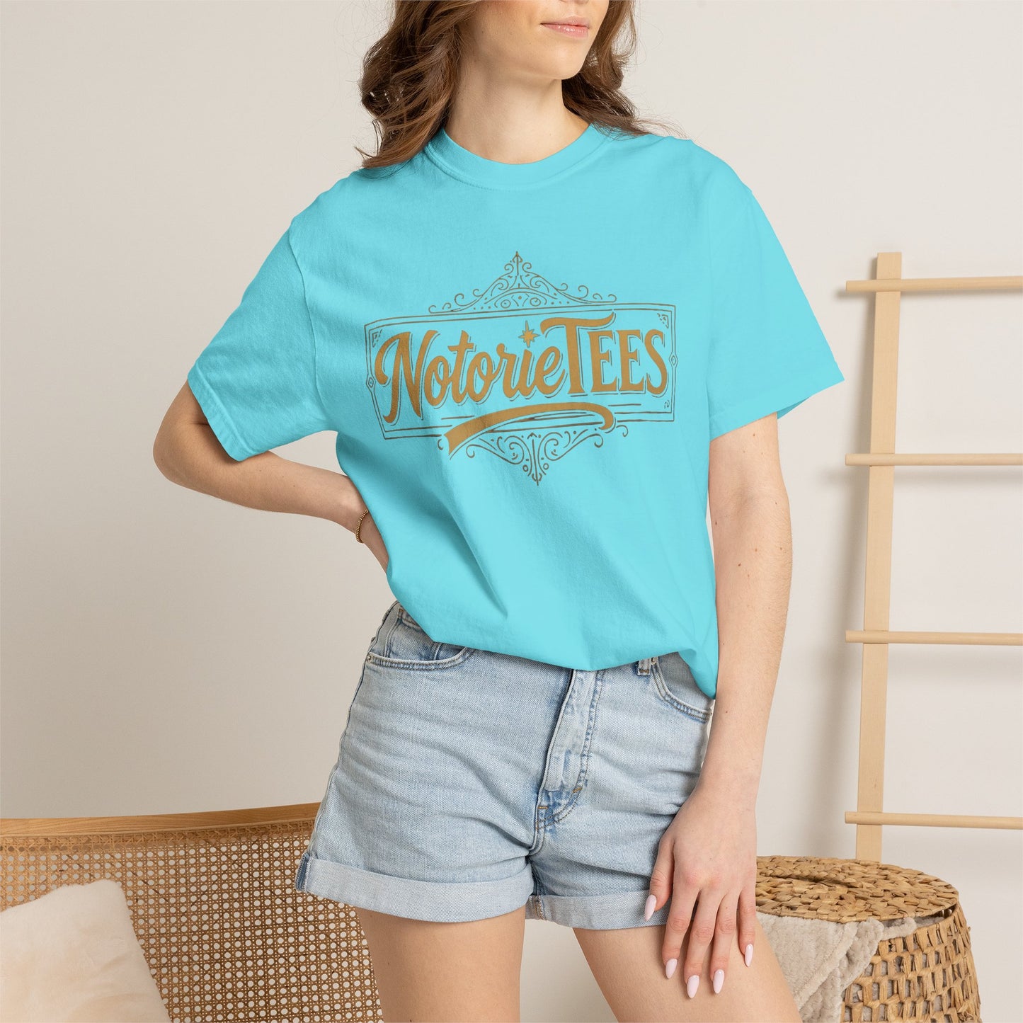 Vintage NotorieTEES Logo T-shirt | Bella Canvas garment-dyed style