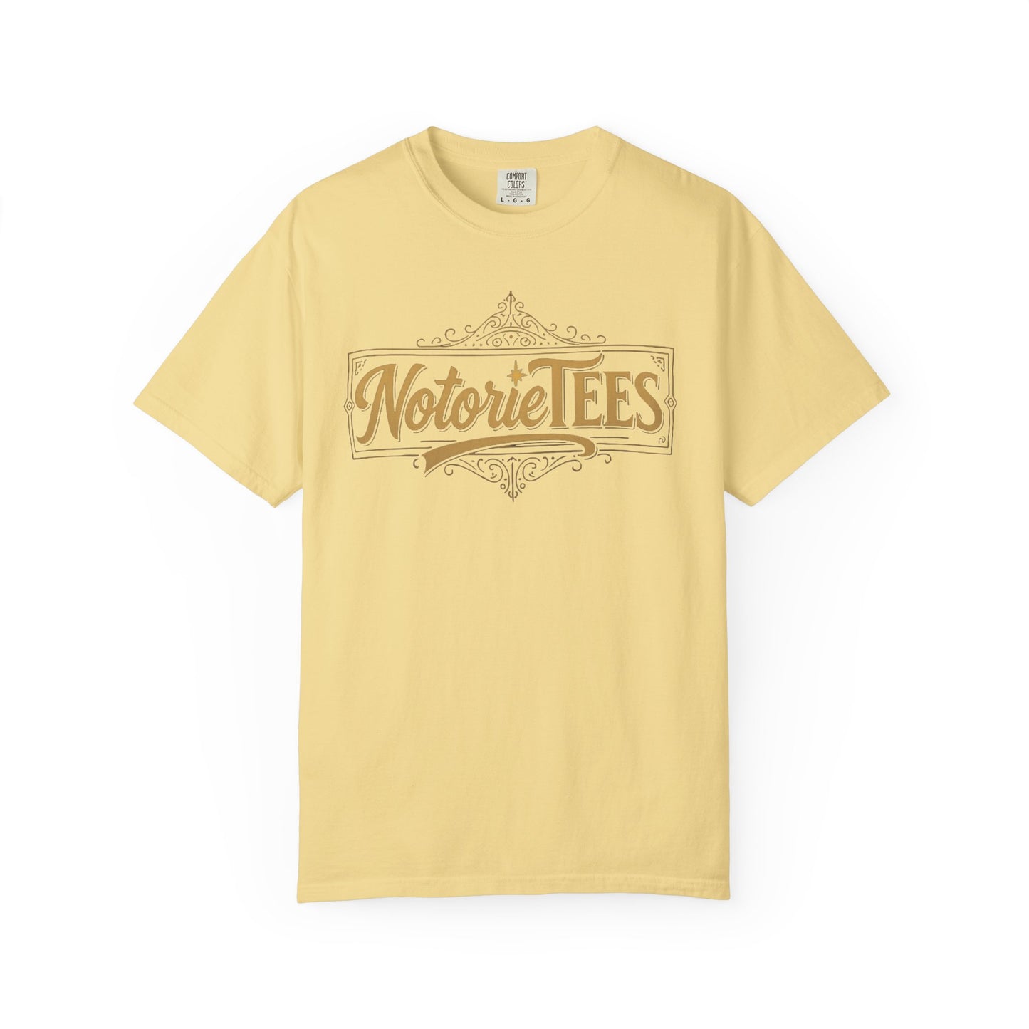 Vintage NotorieTEES Logo T-shirt | Bella Canvas garment-dyed style