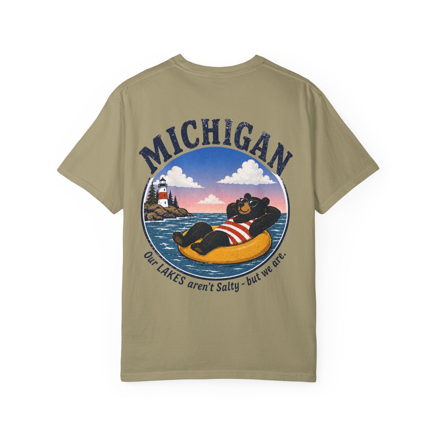 Great Lakes Bear 'Our Lakes Aren't Salty But We Are' T-Shirt
