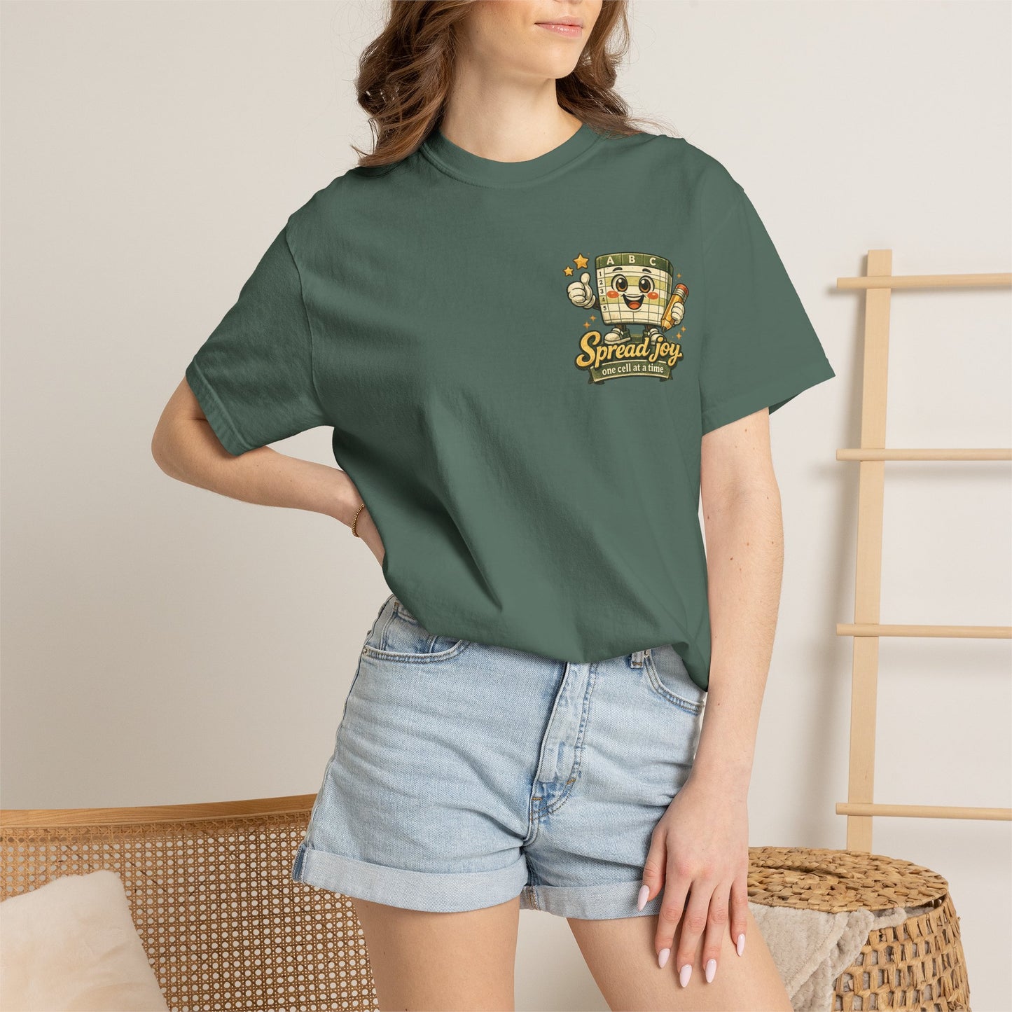 Spread Joy Fun Spreadsheet T-Shirt