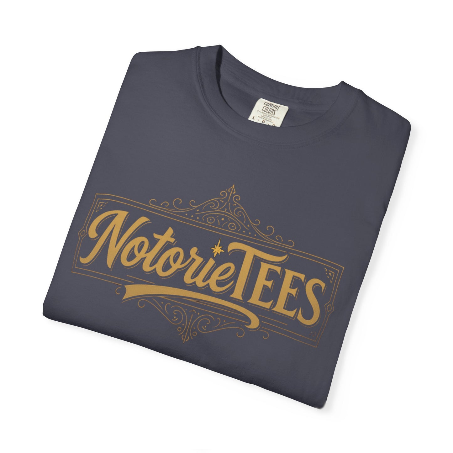 Vintage NotorieTEES Logo T-shirt | Bella Canvas garment-dyed style
