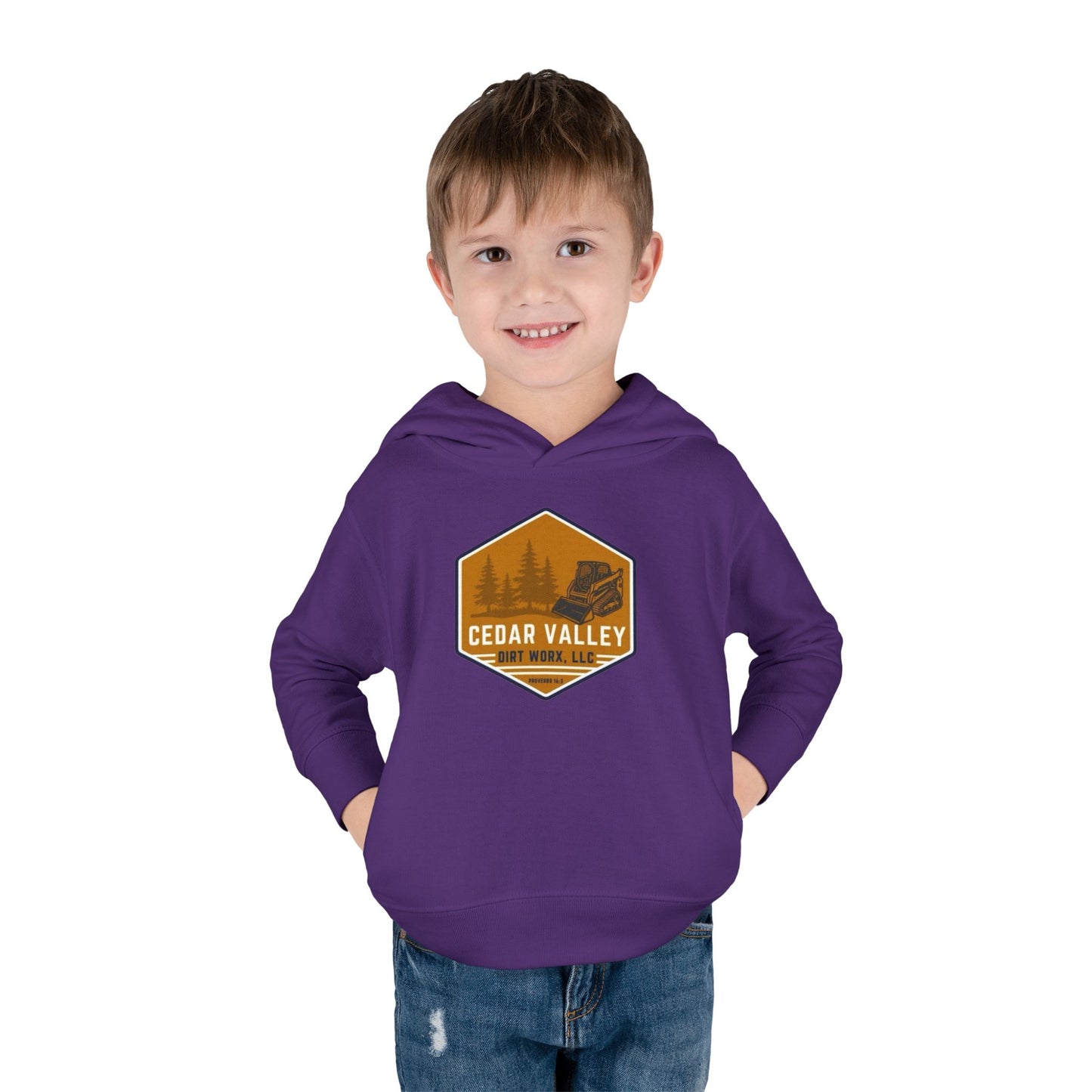 Dirt Worx Toddler Pullover Fleece Hoodie