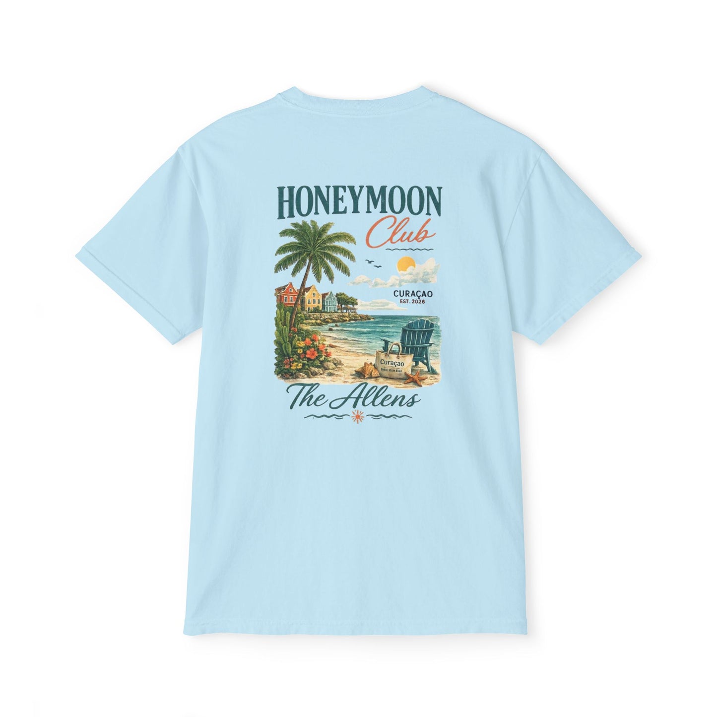 Mr. and Mrs. Allen Honeymoon Shirt